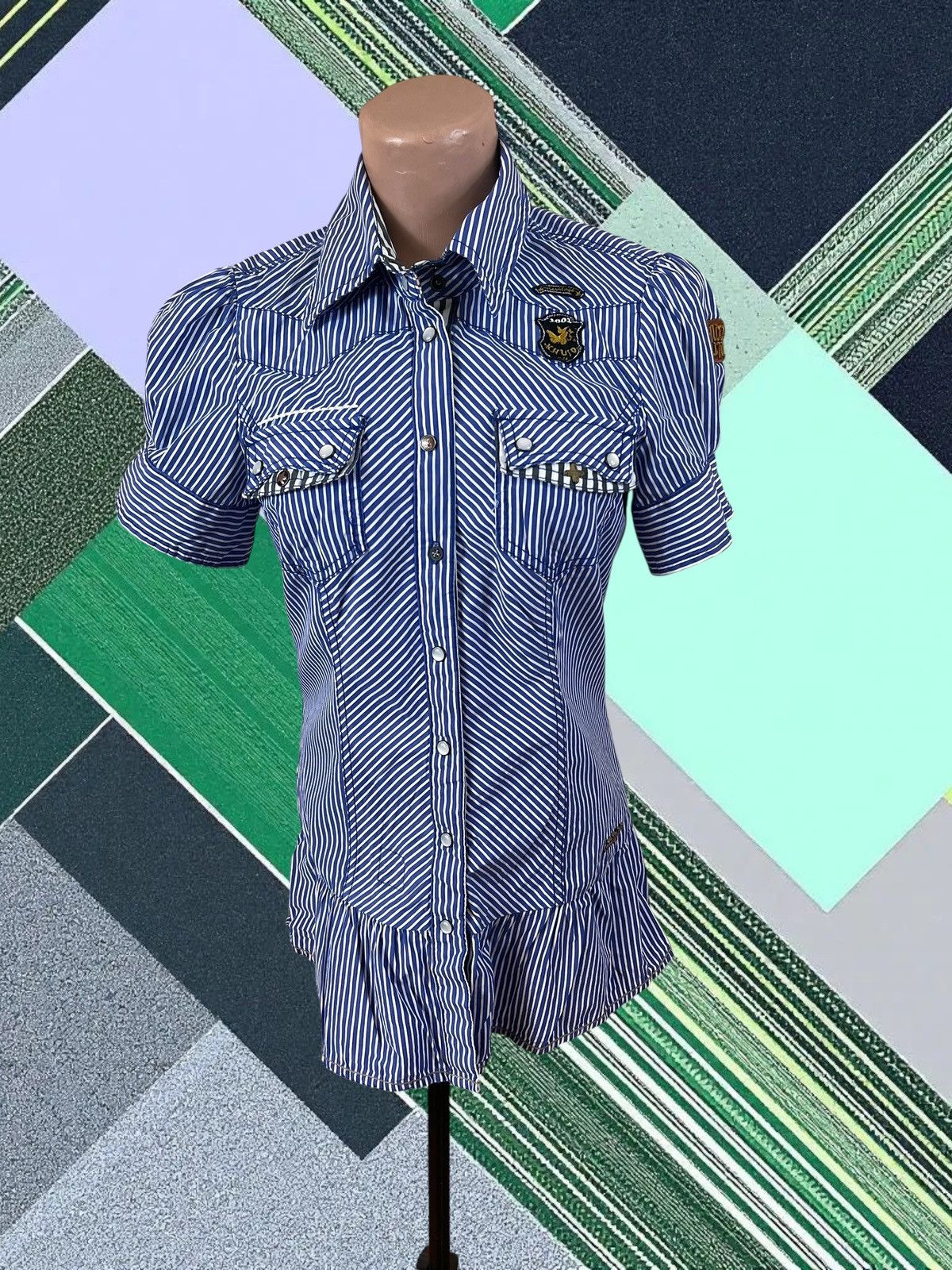 khujo Khujo striped shirt size M Size M / US 6-8 / IT 42-44 - 1 Thumbnail