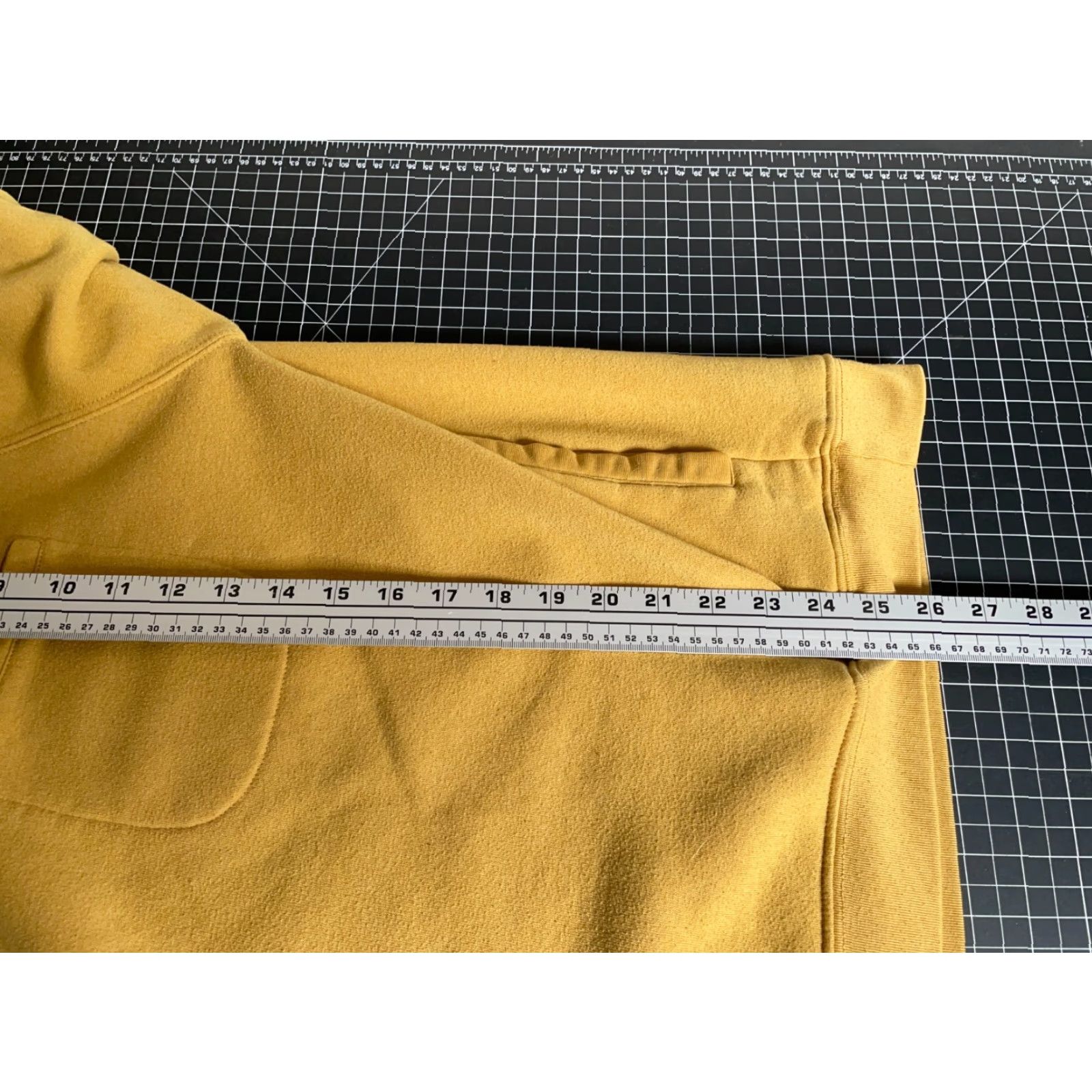Vintage VINTAGE Sweatshirt Main Selling Point: Pocket Crewneck Raglan Sleeves 90s Brown Yellow XL Mens Pullover Lightweight 80s 90s Retro Pockets Mens Size US XL / EU 56 / 4 - 6 Thumbnail