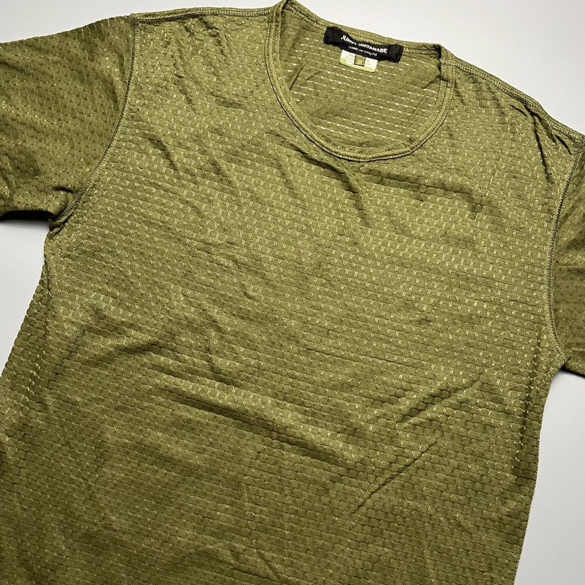 Comme des Garcons Junya Watanabe - AD/2017 Mesh Tshirt Size US M / EU 48-50 / 2 - 2 Thumbnail