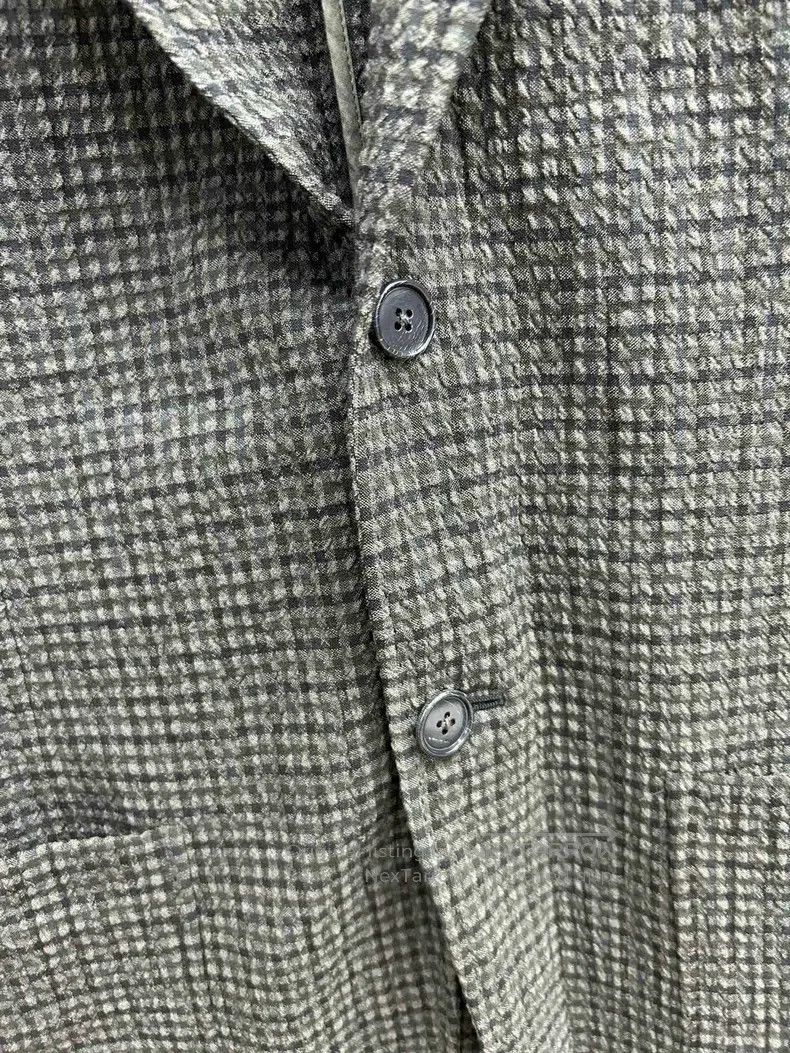Hermes Hermes Men's gray blazer, 98% wool and 2% spandex fabric Size 50R - 5 Thumbnail