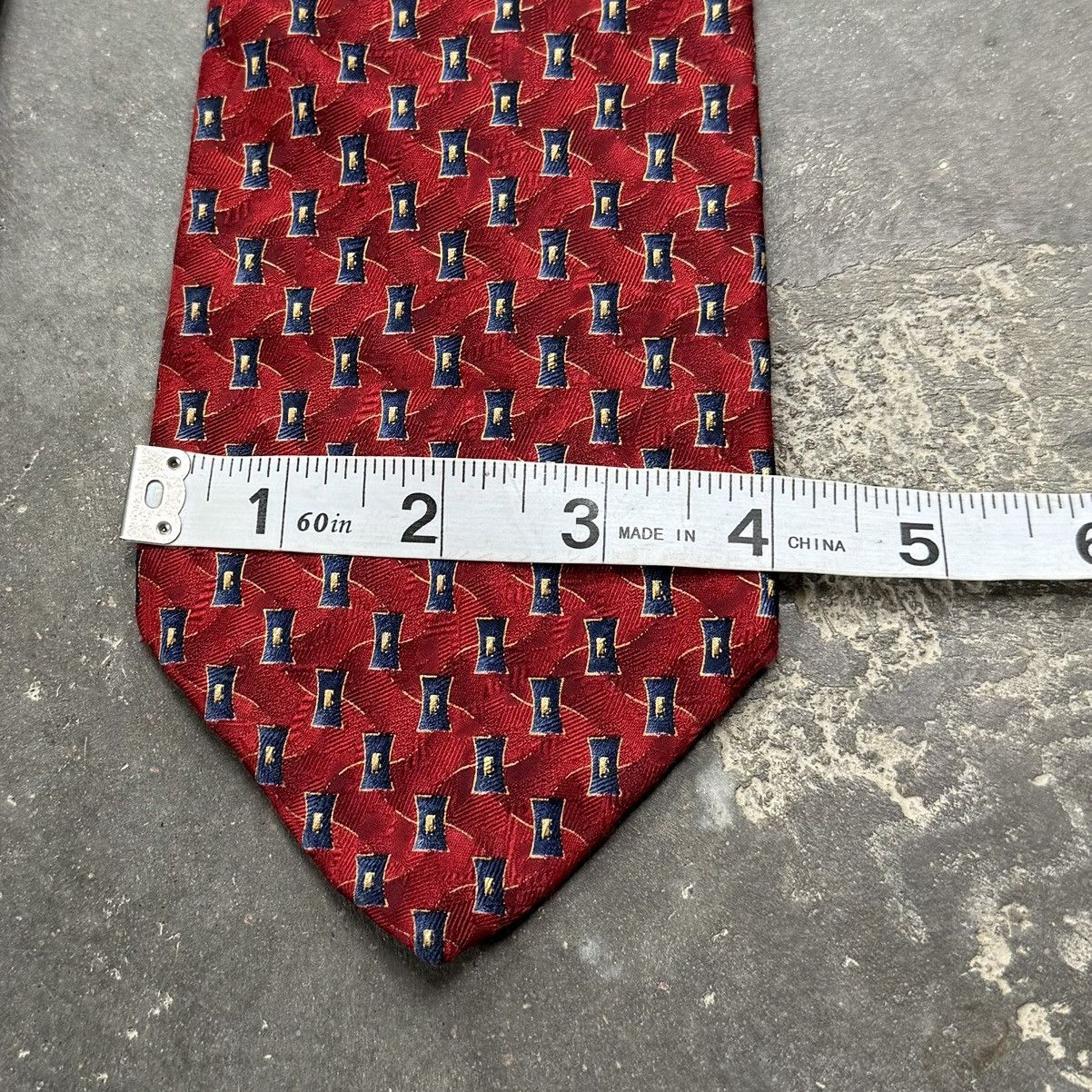 Roundtree & Yorke Vintage Roundtree & Yorke Handmade Silk Tie USA Preppy Size ONE SIZE - 5 Thumbnail