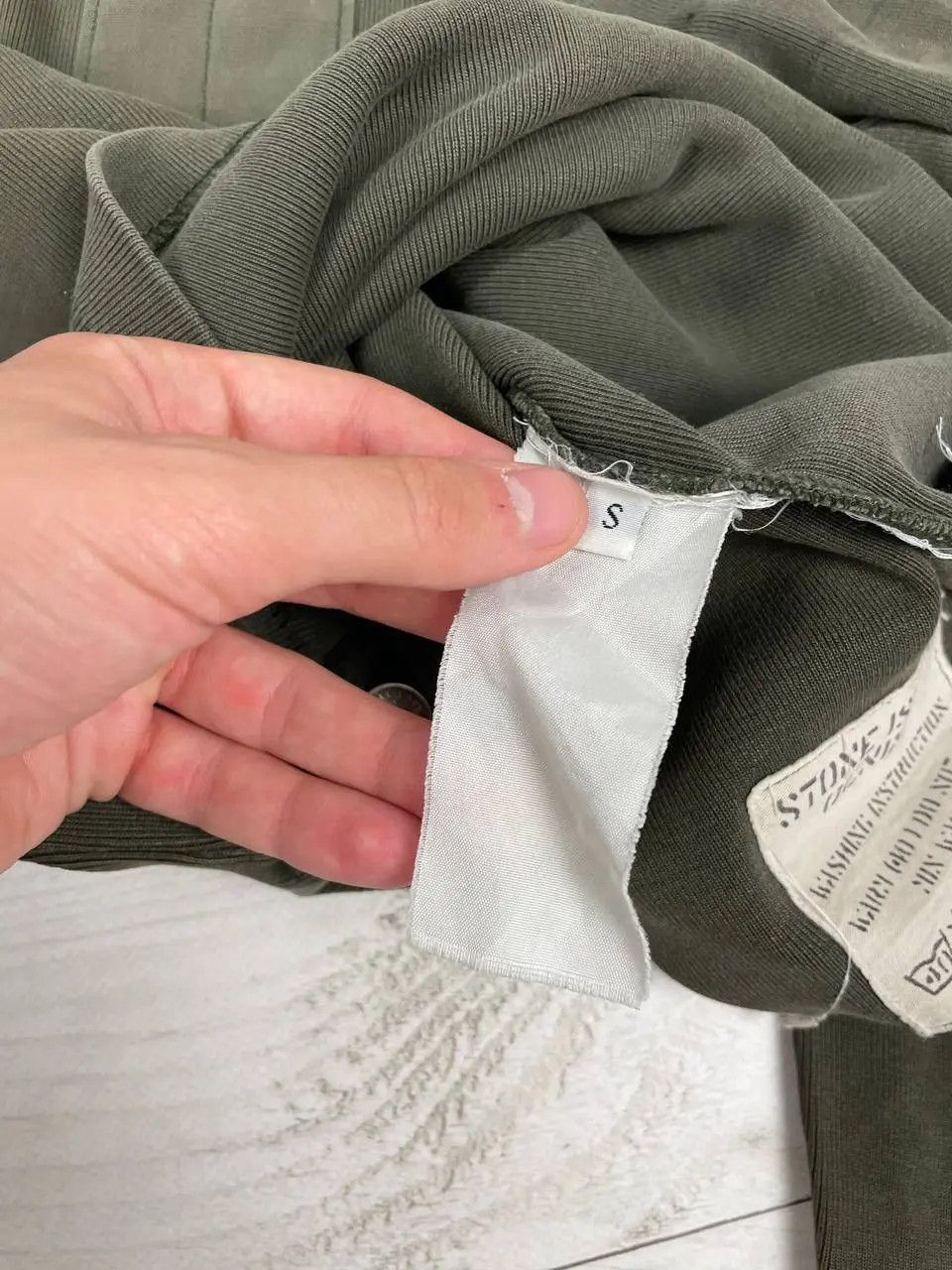Stone Island Vintage Stone Island Denims Sweatshirt 2008 Size US S / EU 44-46 / 1 - 10 Thumbnail