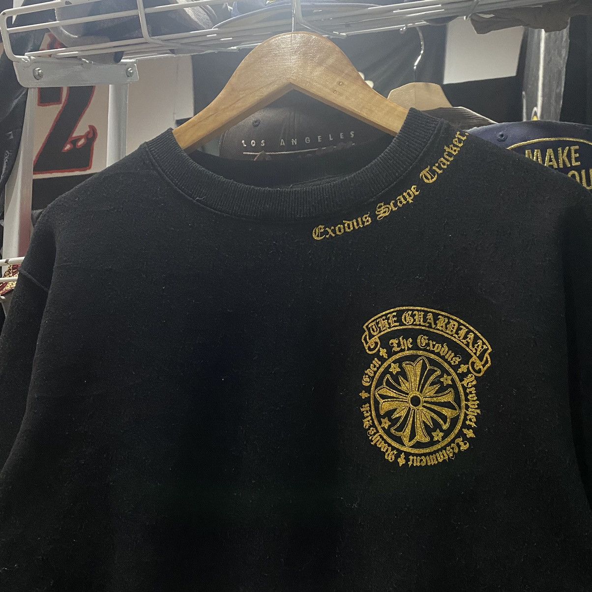 If Six Was Nine × Japanese Brand × Le Grande Bleu (L.G.B.) Beaumere Inspired Chrome Hearts Sweatshirts ifsixwasnine Size US L / EU 52-54 / 3 - 6 Thumbnail