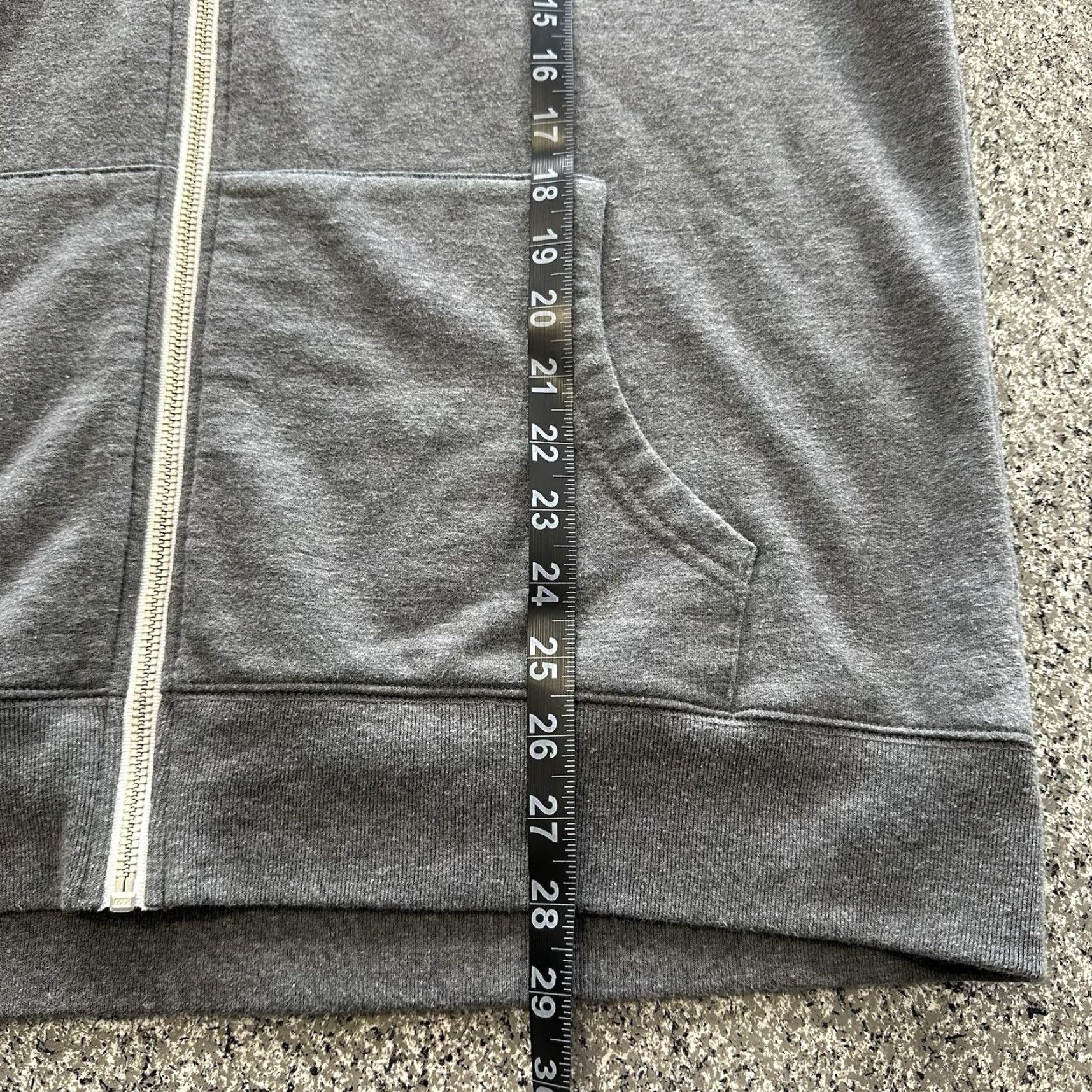 Express Express Hoodie Mens XL Gray Fleece Long Sleeve Logo Size US XL / EU 56 / 4 - 4 Thumbnail