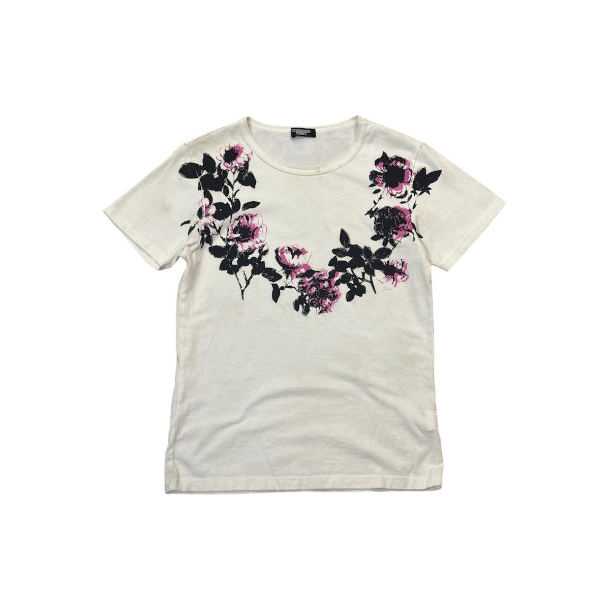 Tornado Mart Tornado Mart T-Shirt, Floral Motif Size S / US 4 / IT 40 - 1 Thumbnail