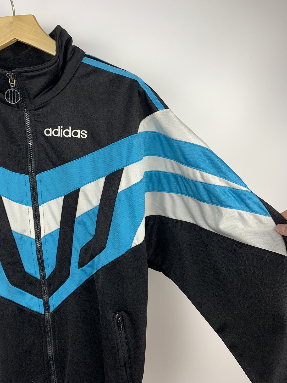 Adidas Vintage Y2K Adidas Fireberd Trefoil Track Jacket Zip Up 90’s Size US M / EU 48-50 / 2 - 5 Thumbnail