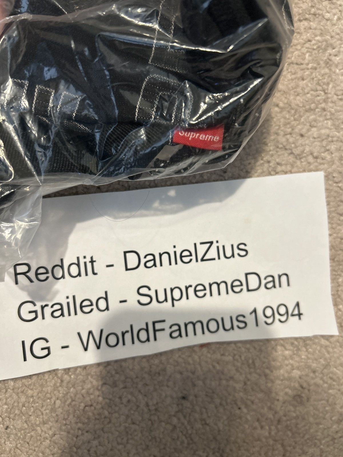 Supreme Supreme Neck Pouch 'Black' Size ONE SIZE - 4 Thumbnail