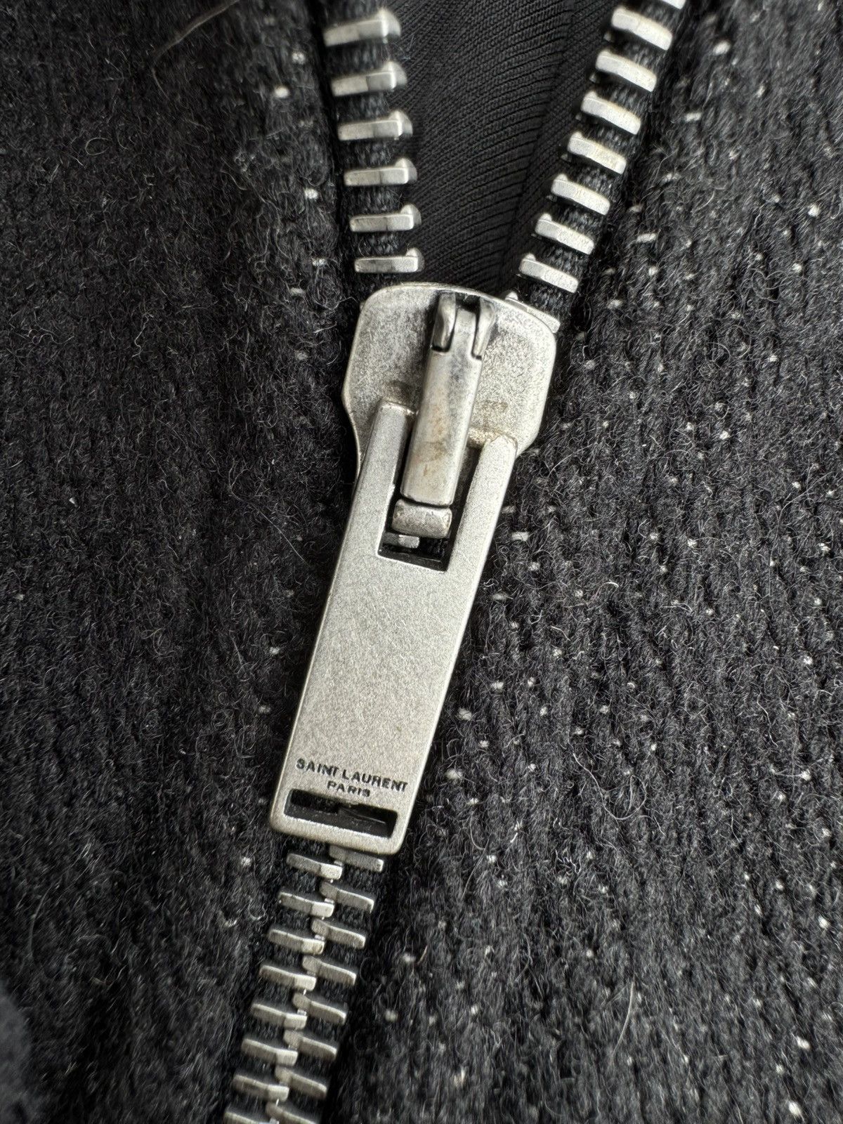 Saint Laurent Paris *RARE* Saint Laurent Paris 2017 Wool Blend Zip Jacket Size US S / EU 44-46 / 1 - 6 Thumbnail