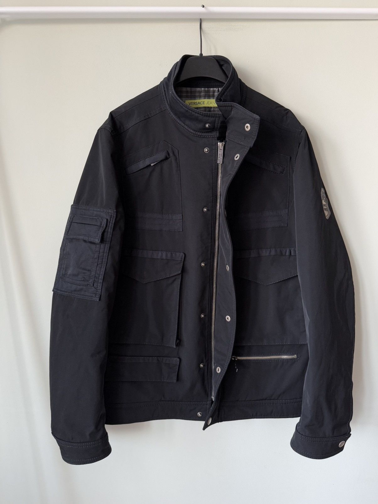 Versace Versace Jeans Couture Multipocket tactic avant garde jacket Size US L / EU 52-54 / 3 - 3 Thumbnail