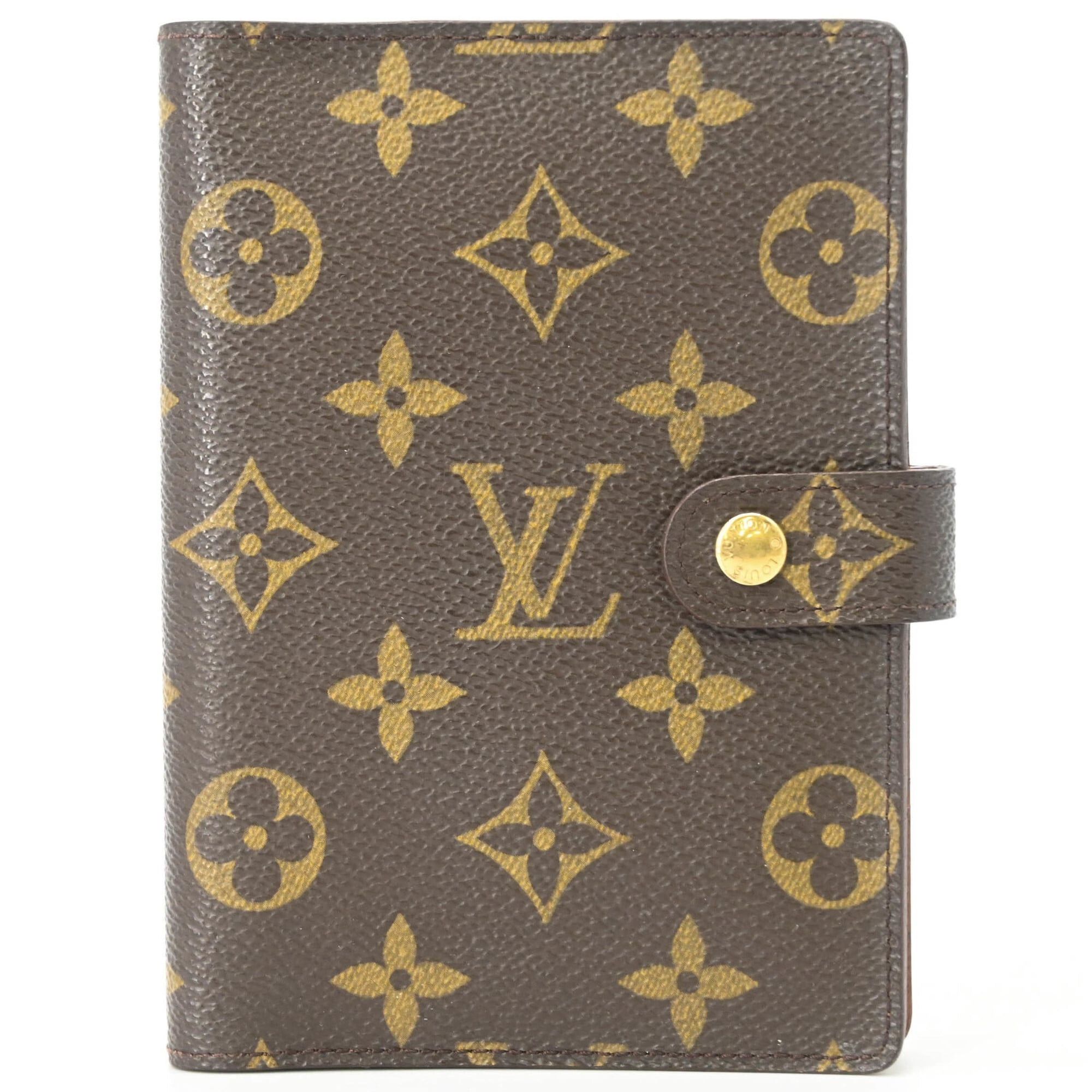 Louis Vuitton LOUIS VUITTON Agenda PM Notebook, Monogram Brown R20005 Size ONE SIZE - 1 Thumbnail