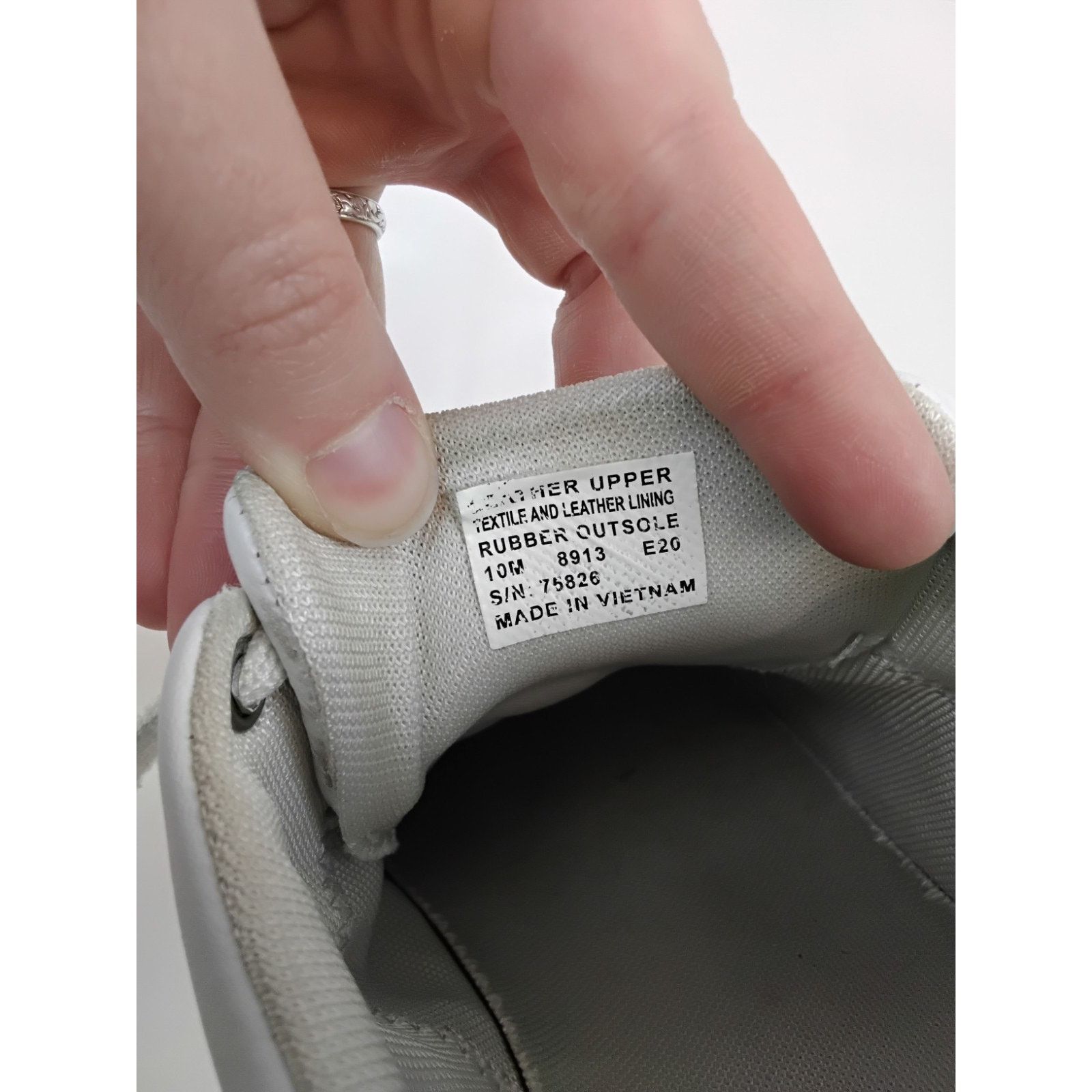 Tory Burch Tory Burch Howell Court Sneakers Men's 10M White Leather Size US 10 / EU 43 - 11 Thumbnail
