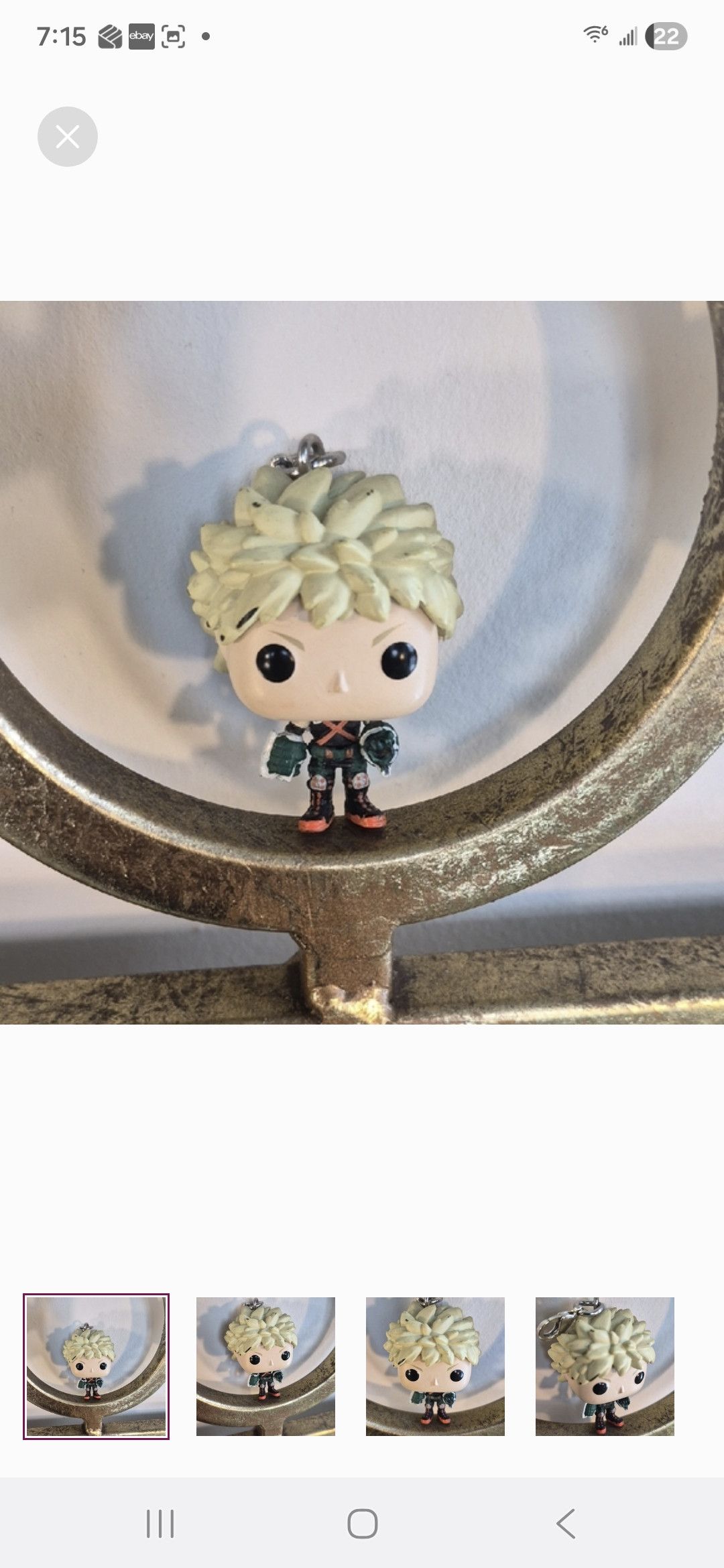 Other Funko × My Hero Academia BAKUGO Pocket POP Keychain Size ONE SIZE - 3 Thumbnail