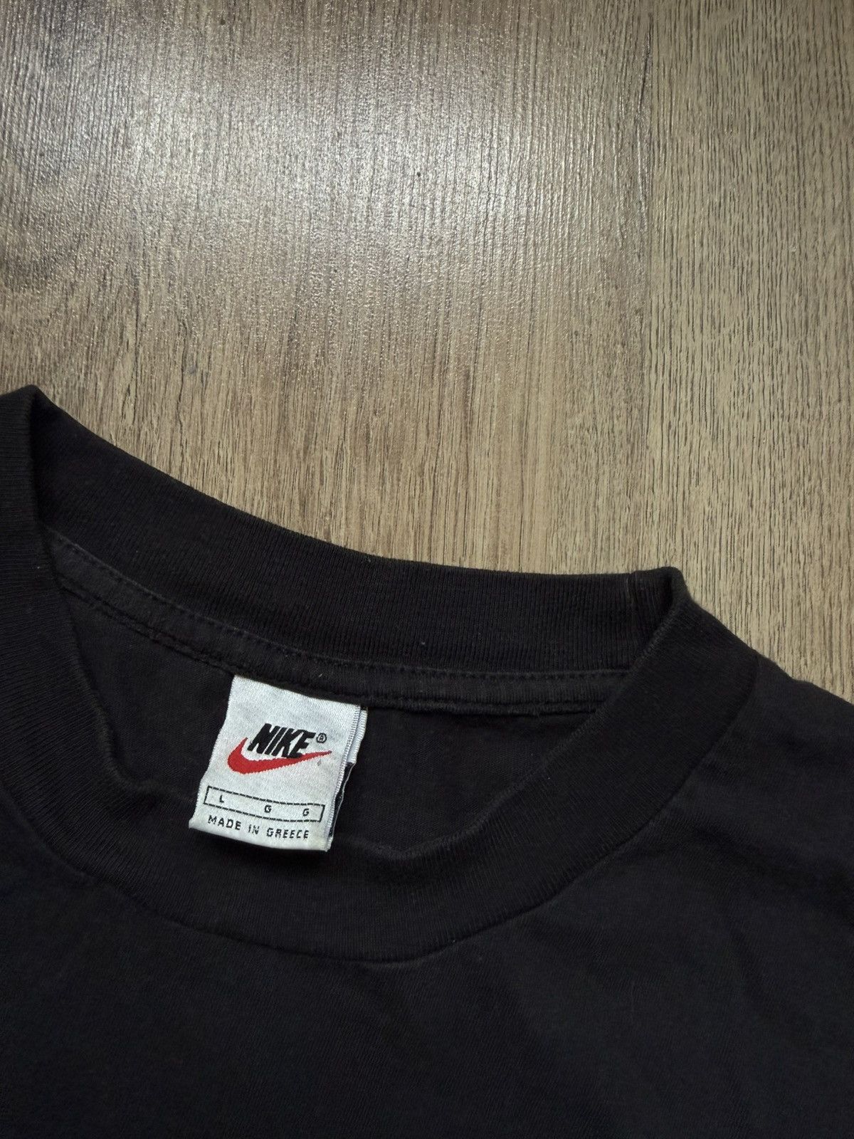 Nike Vintage 90s Nike Swoosh Tee Size US L / EU 52-54 / 3 - 4 Thumbnail