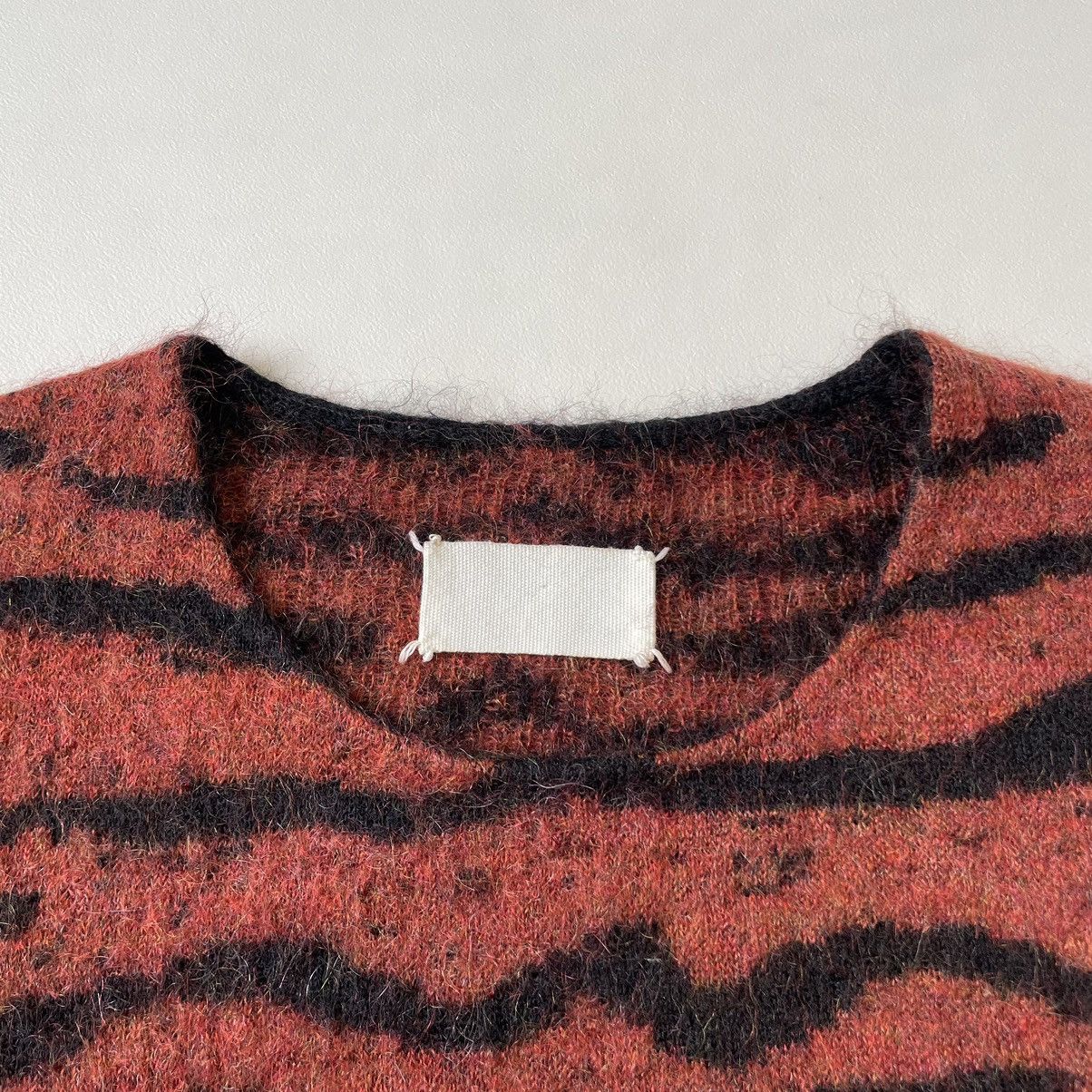 Maison Margiela A/W 05 ‘Tiger Stripe’ Mohair Sweater Size S / US 4 / IT 40 - 3 Thumbnail