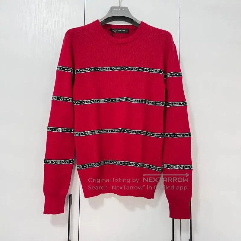 Versace Versace Long Sleeve Cotton Blend Sweater . Size US XS / EU 42 / 0 - 1 Thumbnail