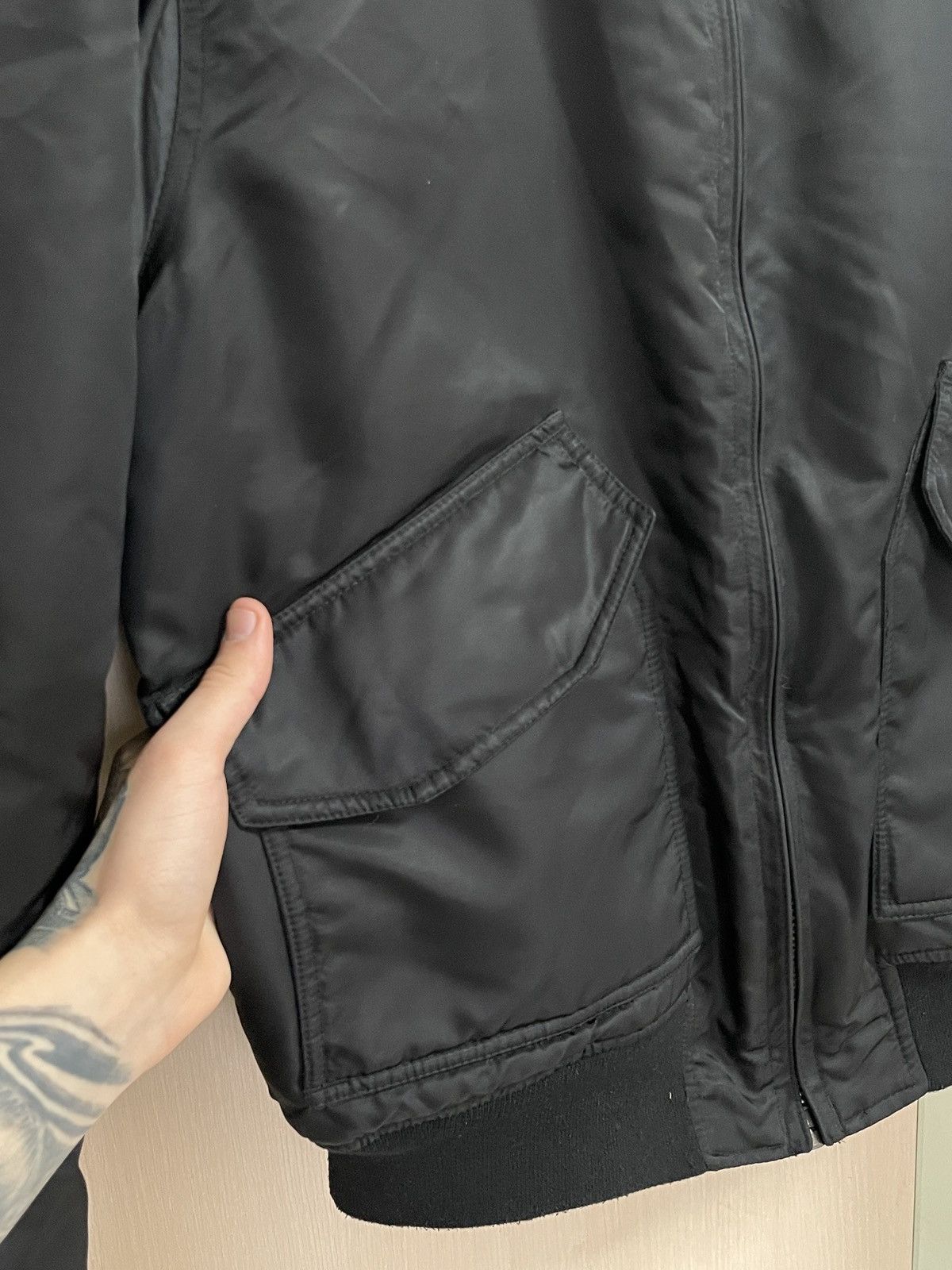 Schott Vintage Schott Bomber CWU-R Jacket Black Size L Size US L / EU 52-54 / 3 - 10 Thumbnail