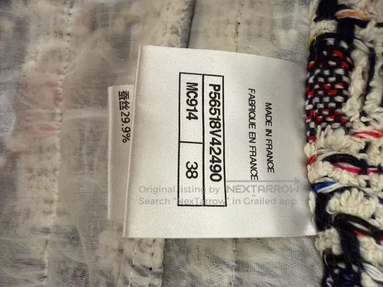 Chanel Chanel 17 data centre colour braided Velcro jackets Size XS / US 0-2 / IT 36-38 - 4 Thumbnail