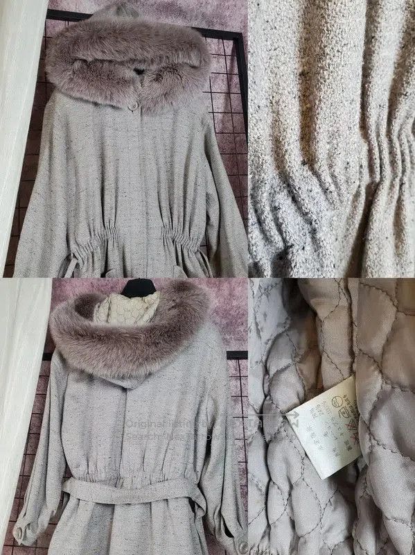 Dior Dior Lavender Wool-Blend Coat for Women . Size M / US 6-8 / IT 42-44 - 2 Thumbnail