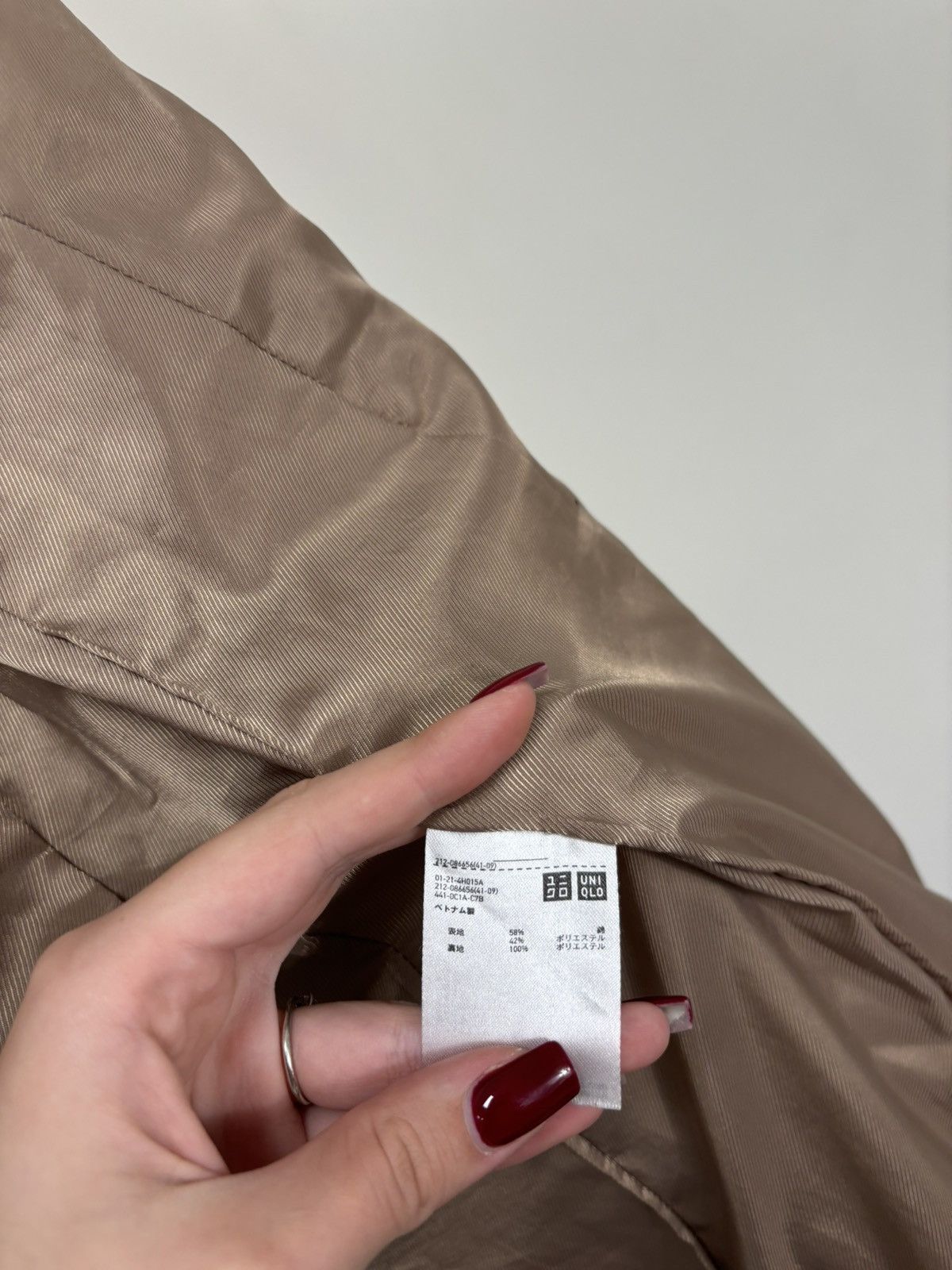 Uniqlo Uniqlo Women’s Classic Luxury Double Breasted Trench Coat Size L / US 10 / IT 46 - 12 Thumbnail