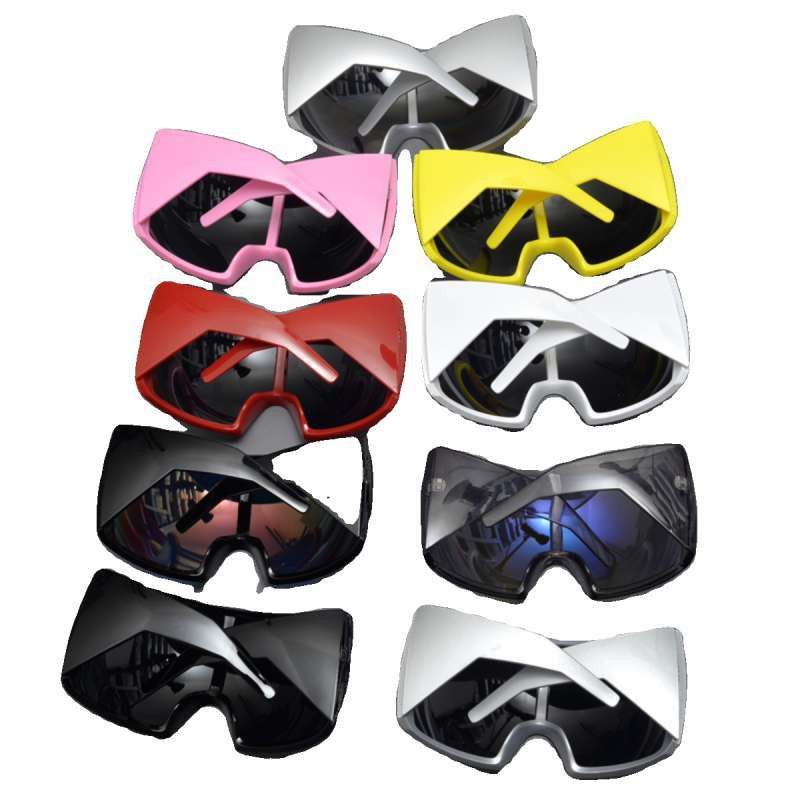 VIBE Dark Street ins style custom avant-garde sunglasses Size ONE SIZE - 5 Thumbnail