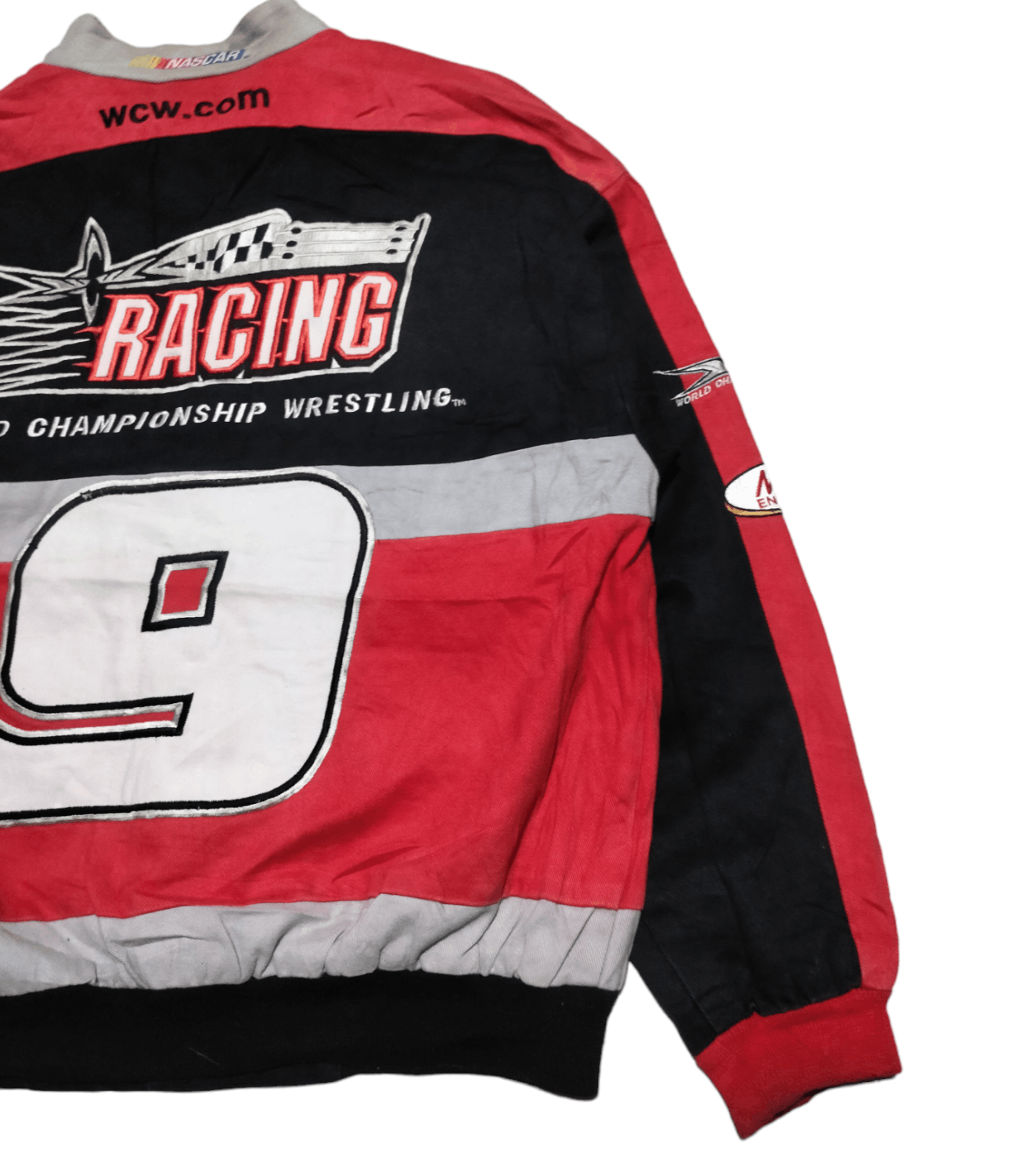 NASCAR RARE🔥 Vintage WCW Nascar Jacket Size US M / EU 48-50 / 2 - 10 Thumbnail