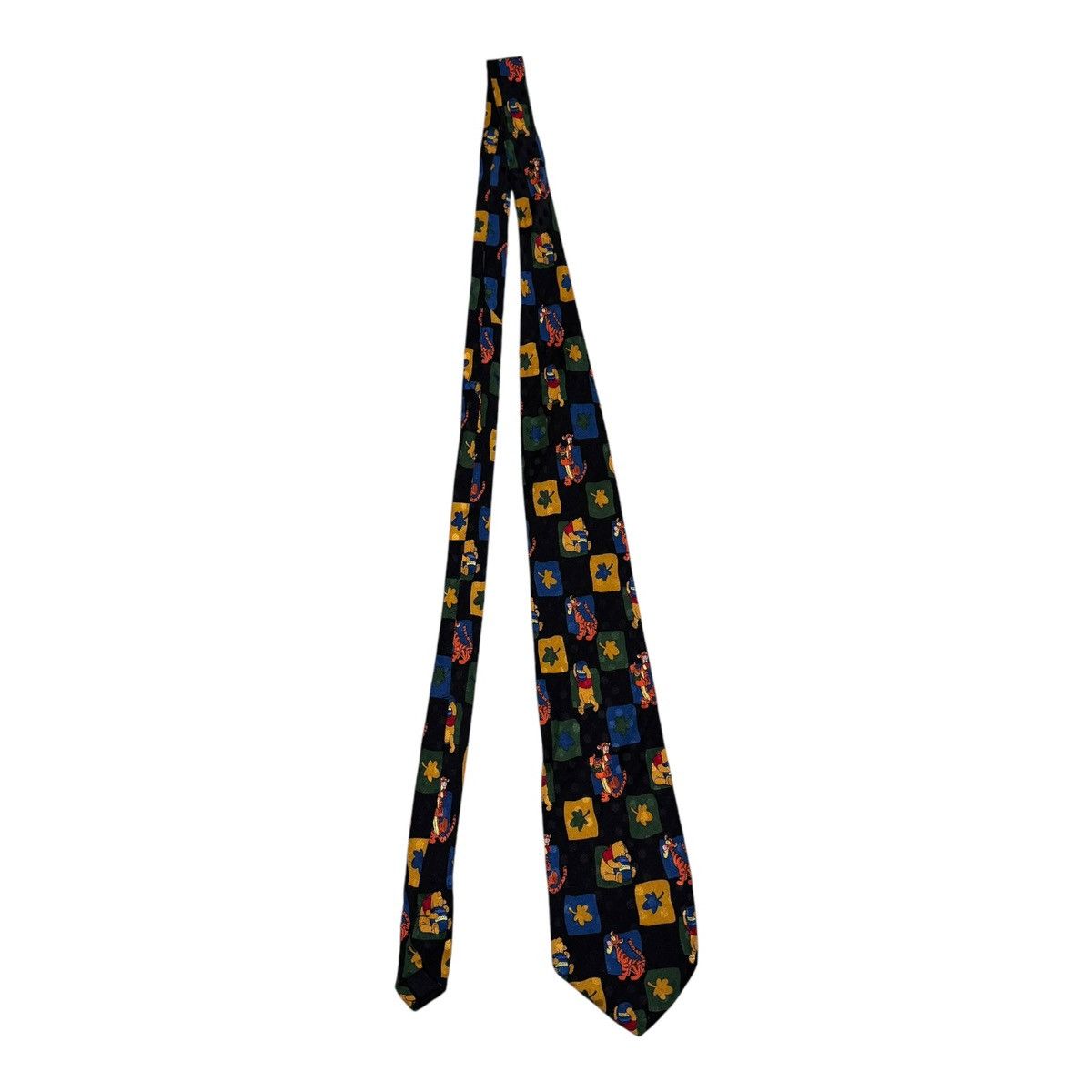 Disney × Vintage Lot of 2 Vintage Disney Pooh Silk Pooh Tigger Eeyore Ties Size ONE SIZE - 5 Thumbnail
