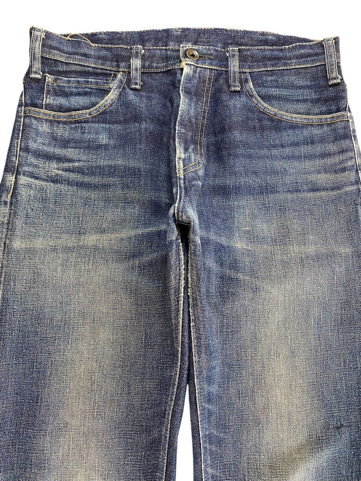 Japanese Brand Tenoras Japan Selvedge Denim Vintage Blue Straight Slim Leg Size US 30 / EU 46 - 3 Thumbnail