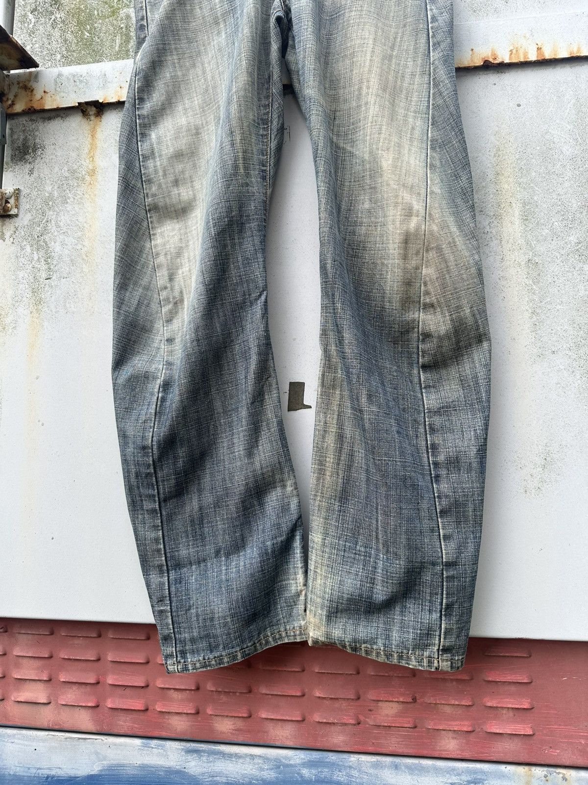 Edwin 👹Vintage Edwin E-Function Straight Cut Baggy Jeans Size US 28 / EU 44 - 5 Thumbnail