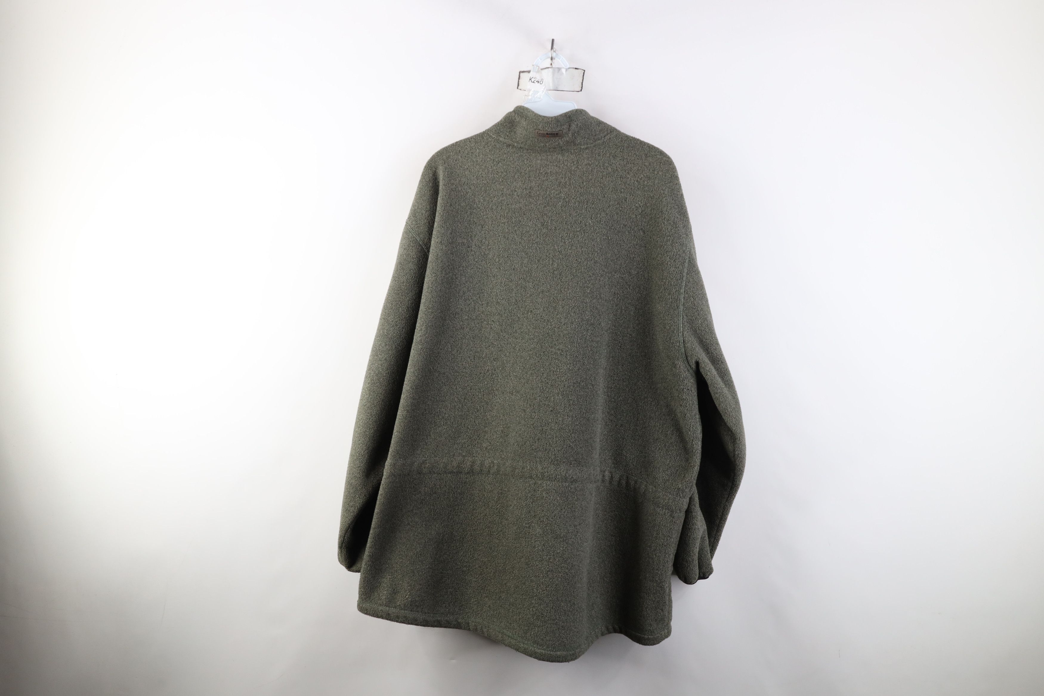 Eddie Bauer Vintage 90s Eddie Bauer Full Zip Jacket Green Polyester Size US XXL / EU 58 / 5 - 12 Thumbnail