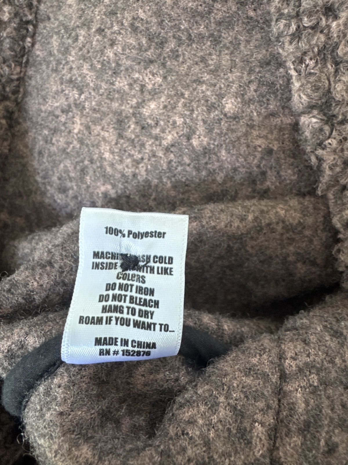 Pleasures Fleece Cardigan Size US L / EU 52-54 / 3 - 4 Thumbnail