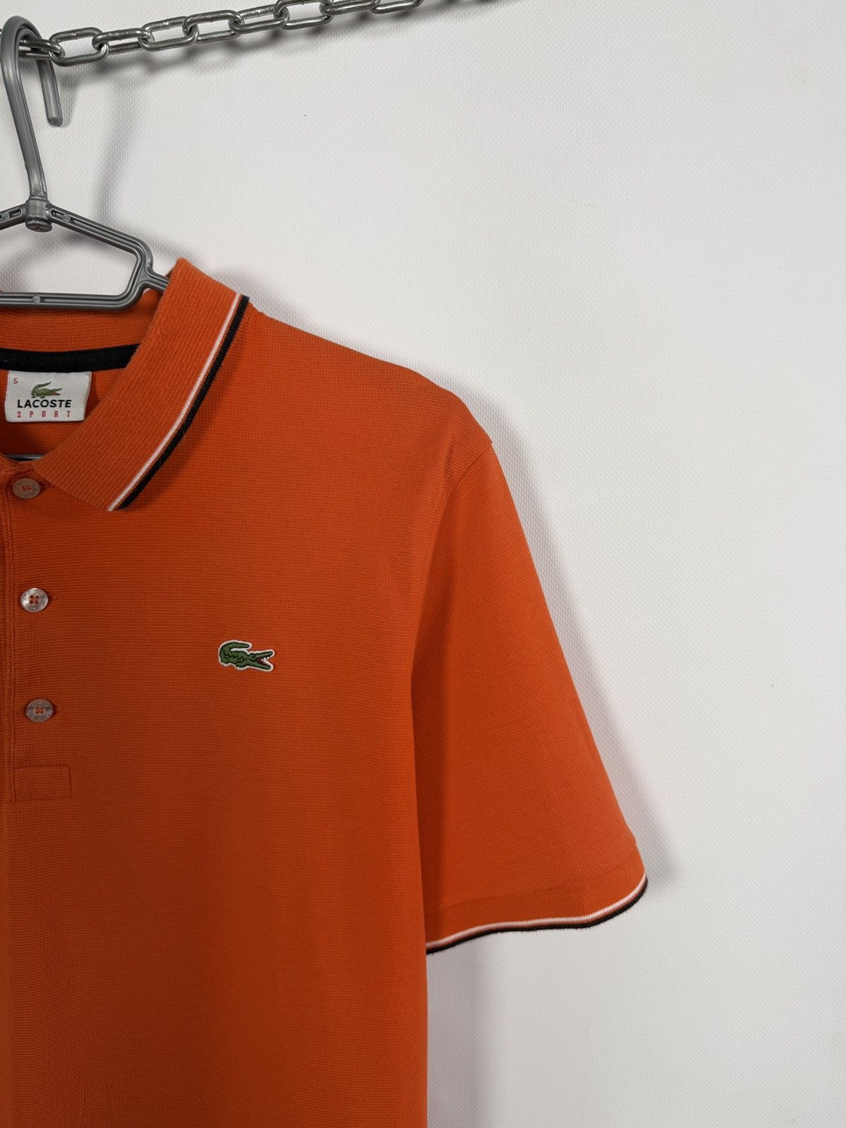 Lacoste Men’s Lacoste Sport Short Sleeve Polo Shirt Vintage Size 5 Size US L / EU 52-54 / 3 - 2 Thumbnail