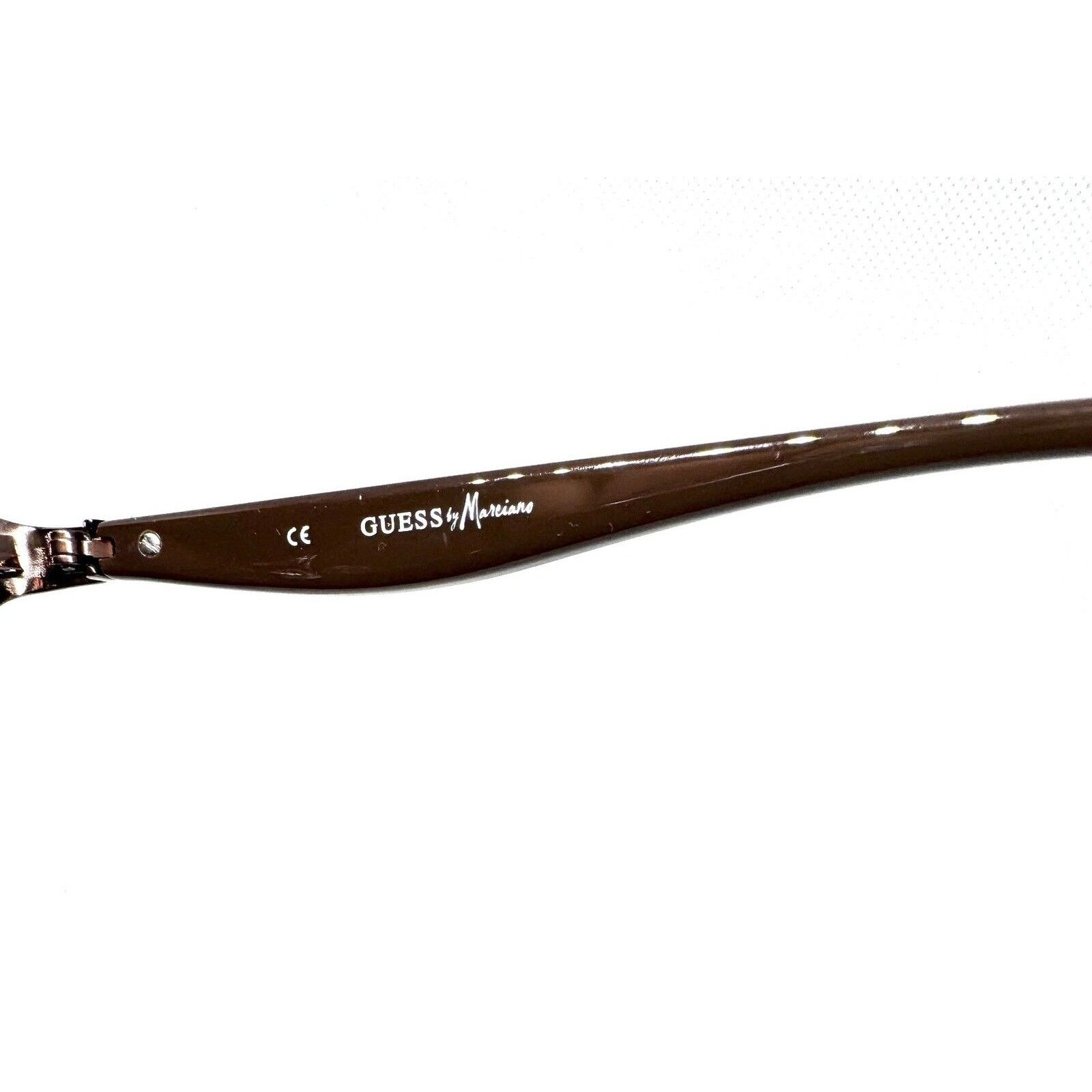 Guess GUESS BY MARCIANO GM176 MAROON BROWN EYEGLASSES FRAME 53-17 Size ONE SIZE - 7 Thumbnail