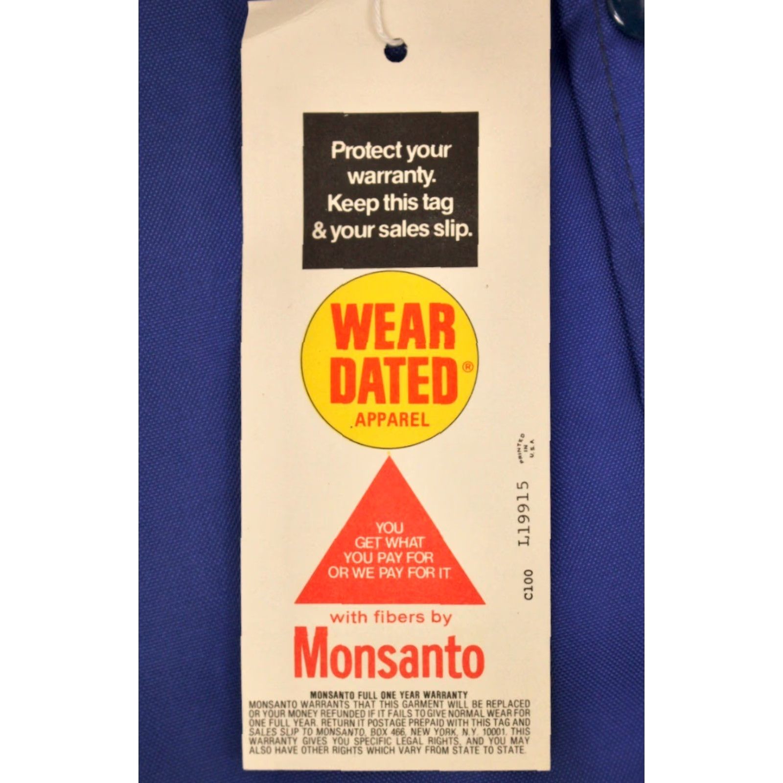 Vintage VINTAGE Swingster Jacket 70s Mens L Blue Nylon Dekalb 50 Chest Casual 1970s Size US L / EU 52-54 / 3 - 7 Thumbnail