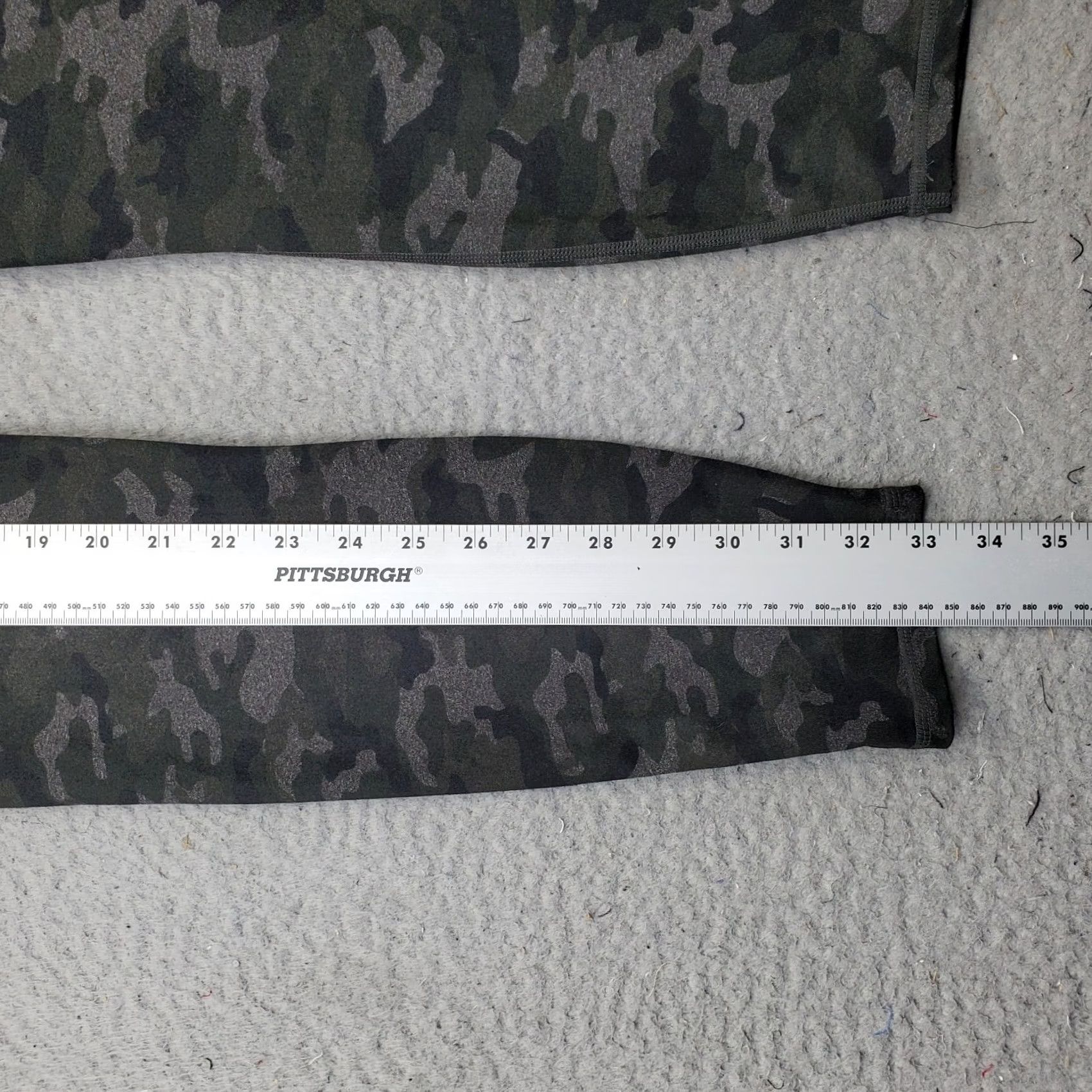 Fabletics Fabletics Powerhold Leggings Women M Camouflage Multicolor Stretch Elastic Waist Size 32" / US 10 / IT 46 - 3 Thumbnail