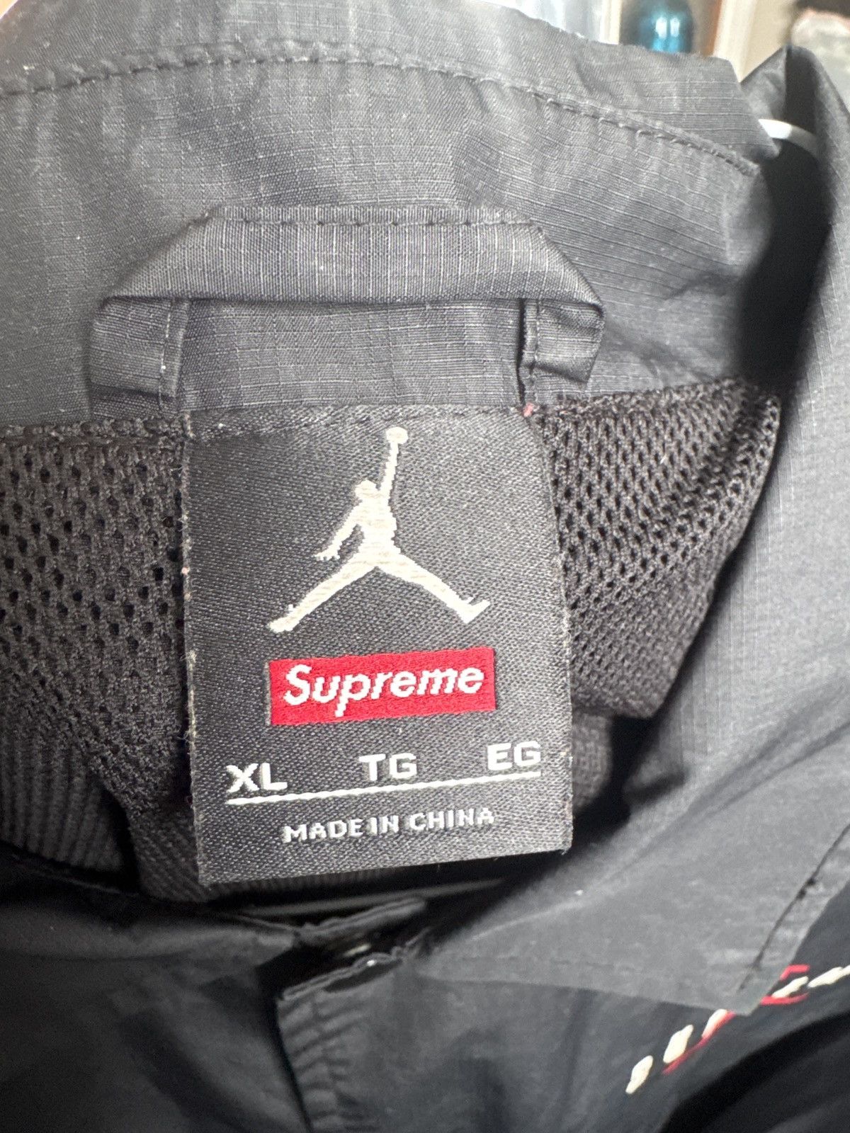 Jordan Brand × Supreme Supreme Jordan Coaches Jacket Size US XL / EU 56 / 4 - 4 Thumbnail