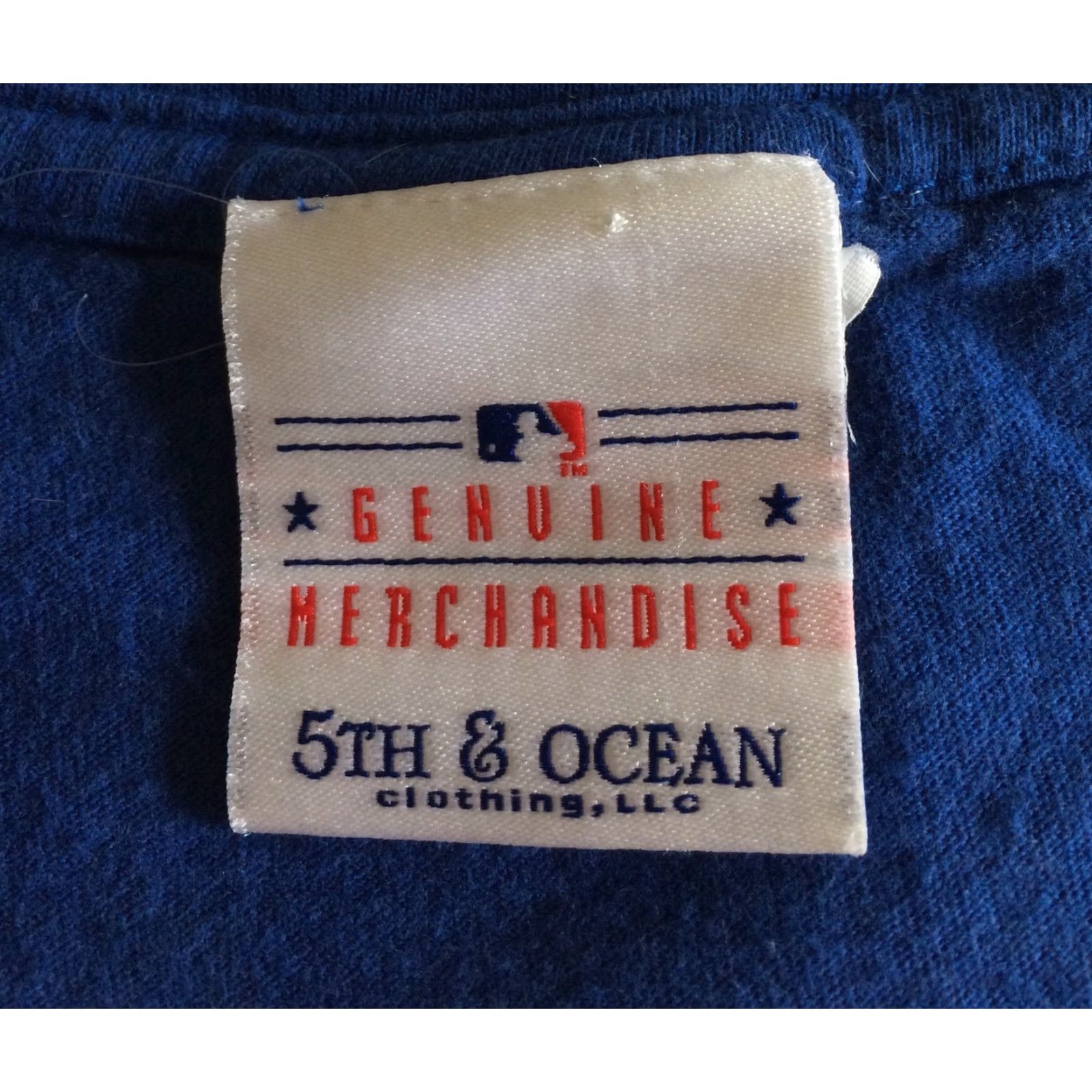 MLB Kansas City Royals KC Women's Distressed V Neck 2015 ALDS Champion T Shirt Sz M Size M / US 6-8 / IT 42-44 - 4 Thumbnail