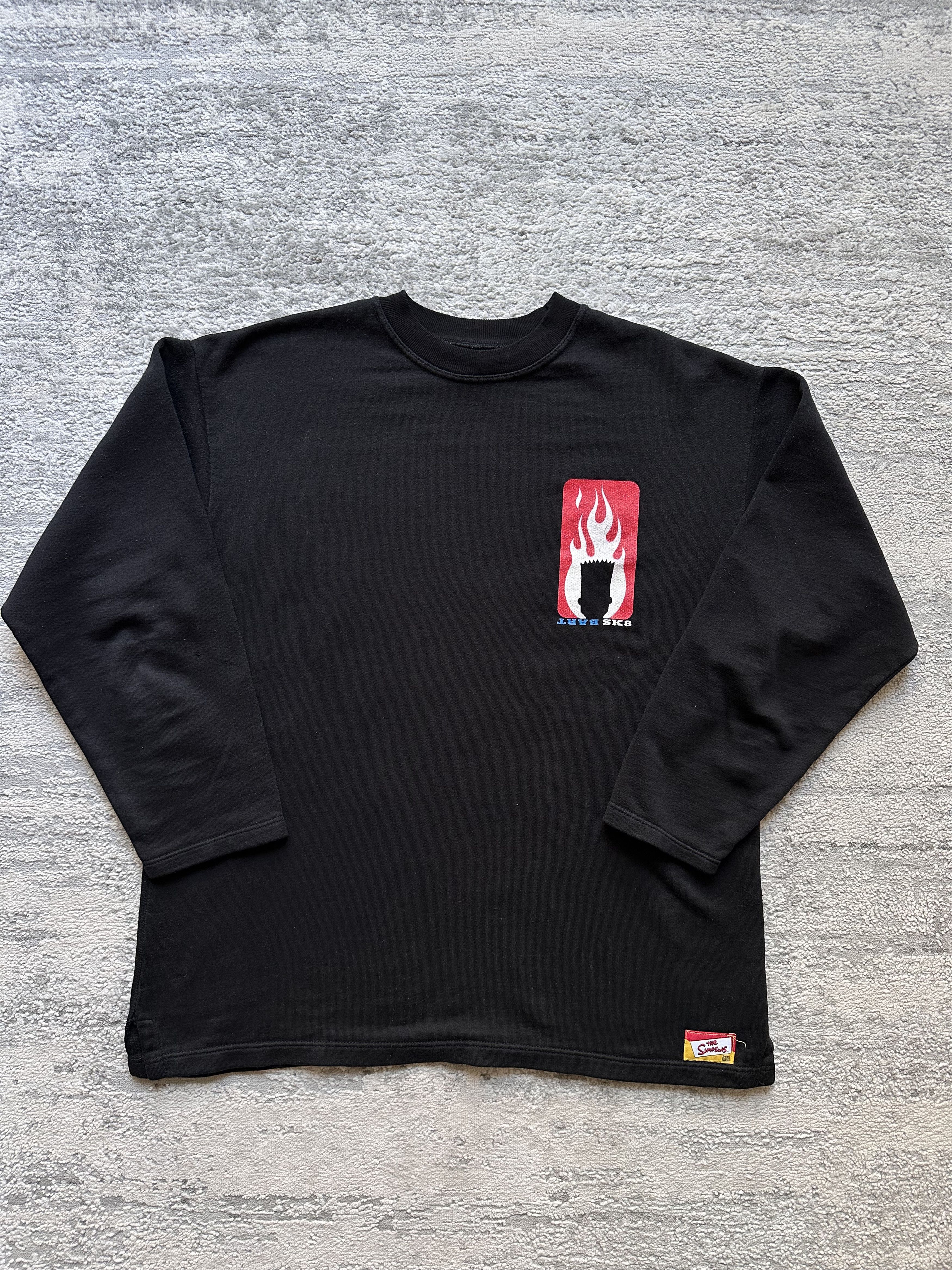 The Simpsons The Simpsons vintage Bart SK8 movie sweatshirt Size US XL / EU 56 / 4 - 1 Thumbnail