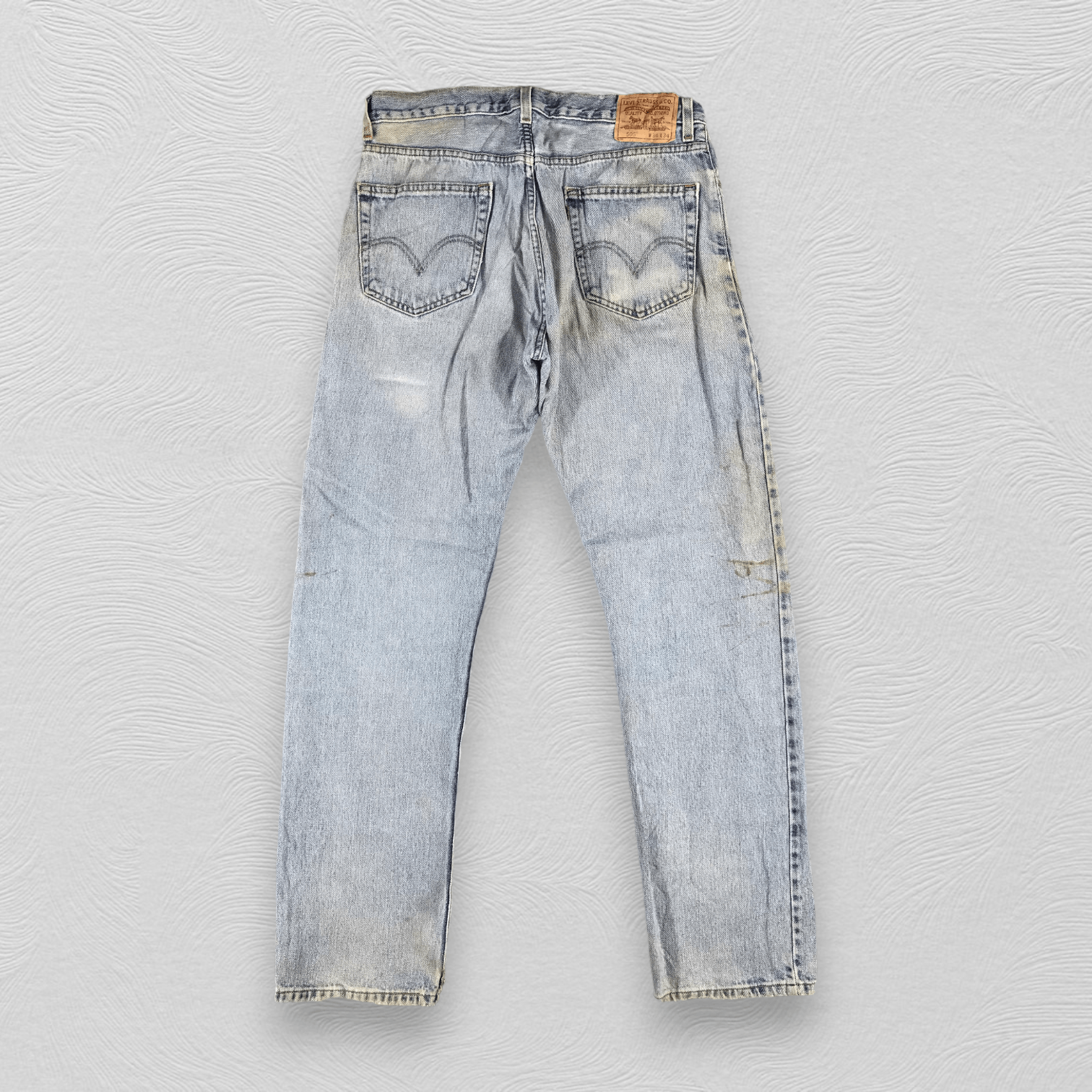 Levi's Vintage Levis 505 Jeans Dirty Medium Wash KJ1104 Size US 34 / EU 50 - 2 Thumbnail