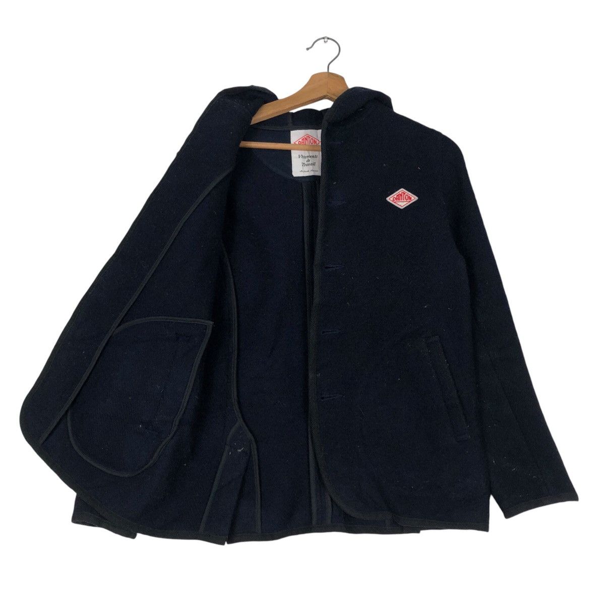 Danton × Japanese Brand 📌Vintage Wool Button Jacket Danton Issey Miyake Size US S / EU 44-46 / 1 - 13 Thumbnail