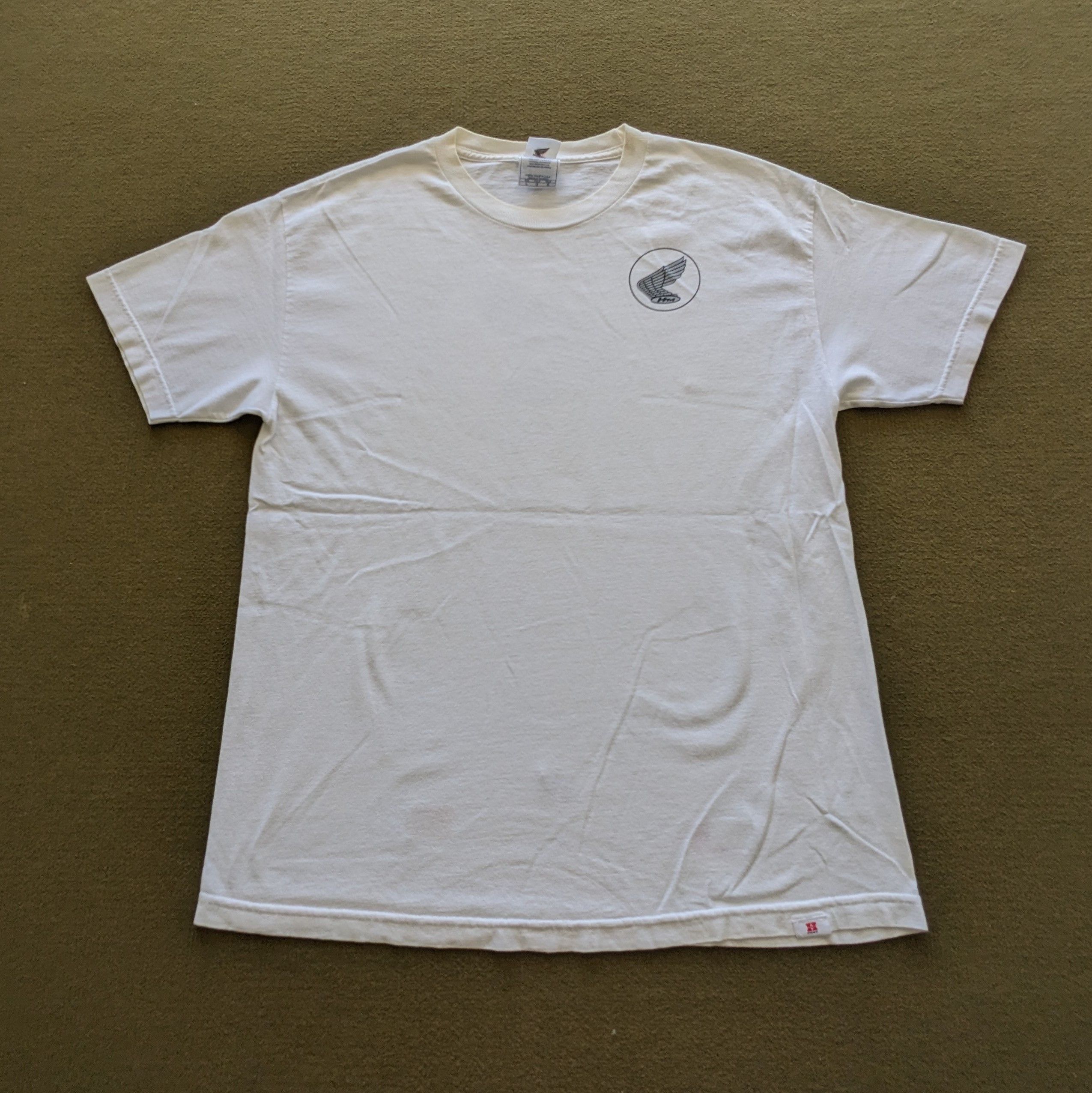 Honda Vintage History of Wing 60's HONDA Car T-shirt Size US L / EU 52-54 / 3 - 3 Thumbnail