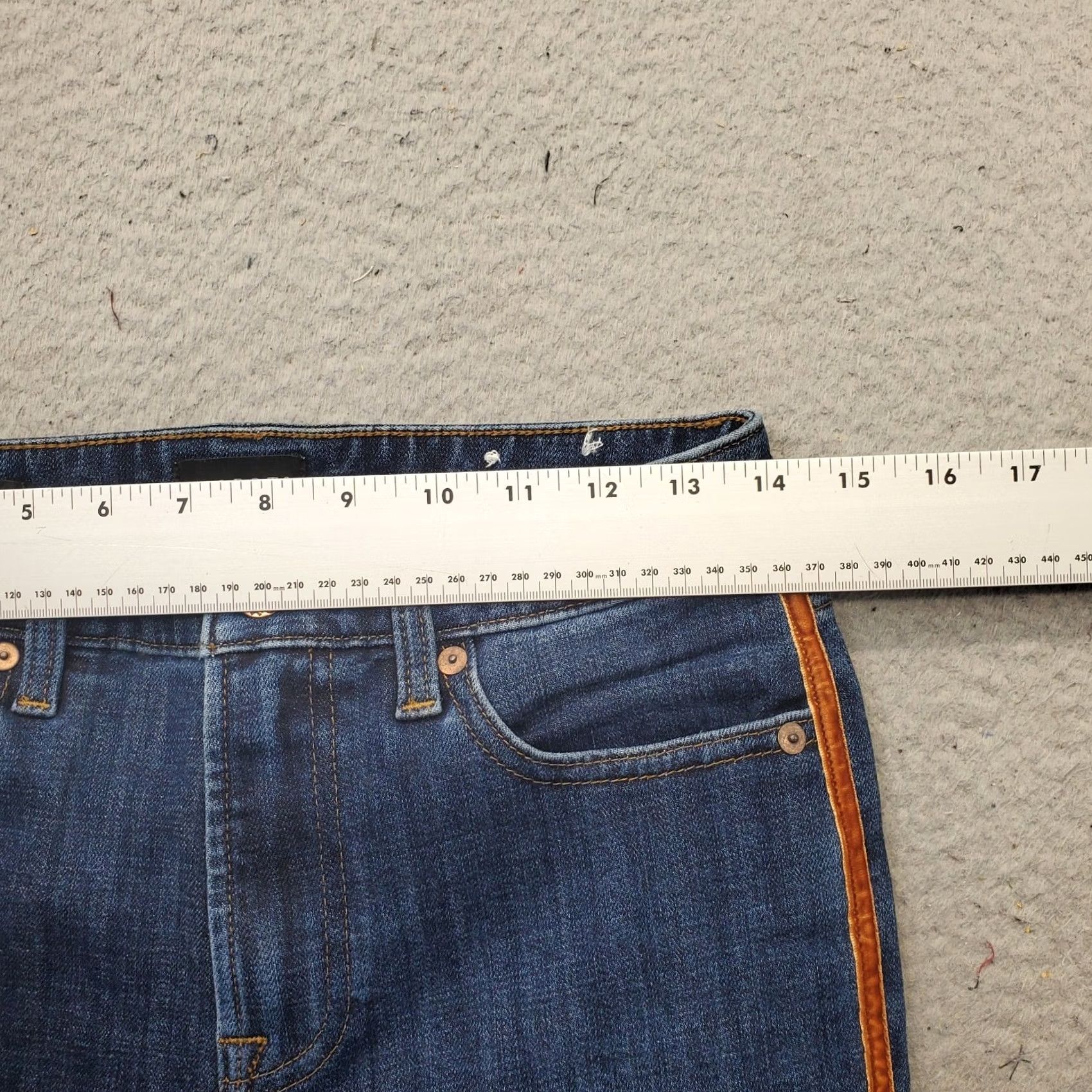 Talbots Talbots Womens Jeans 2P Medium Blue Denim Ankle Jeans 28W 23.5In Inseam 5-Pocket Regular Fit Vintage No Distance Streetwear Grunge Size 26" / US 2 / IT 38 - 6 Thumbnail