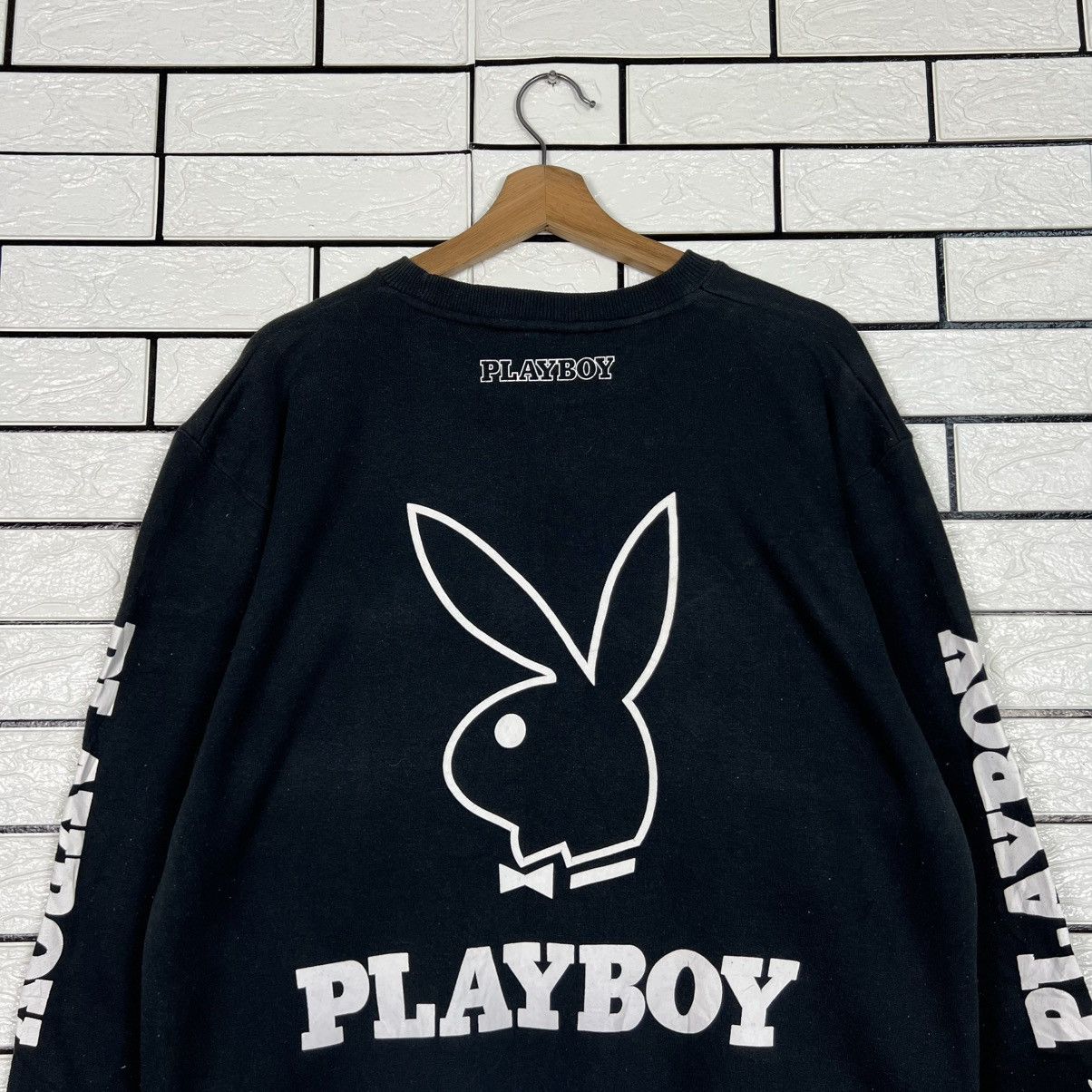 Playboy Vintage PLAYBOY Big Logo Crewneck Sweatshirt #4091-C186 Size US L / EU 52-54 / 3 - 2 Thumbnail