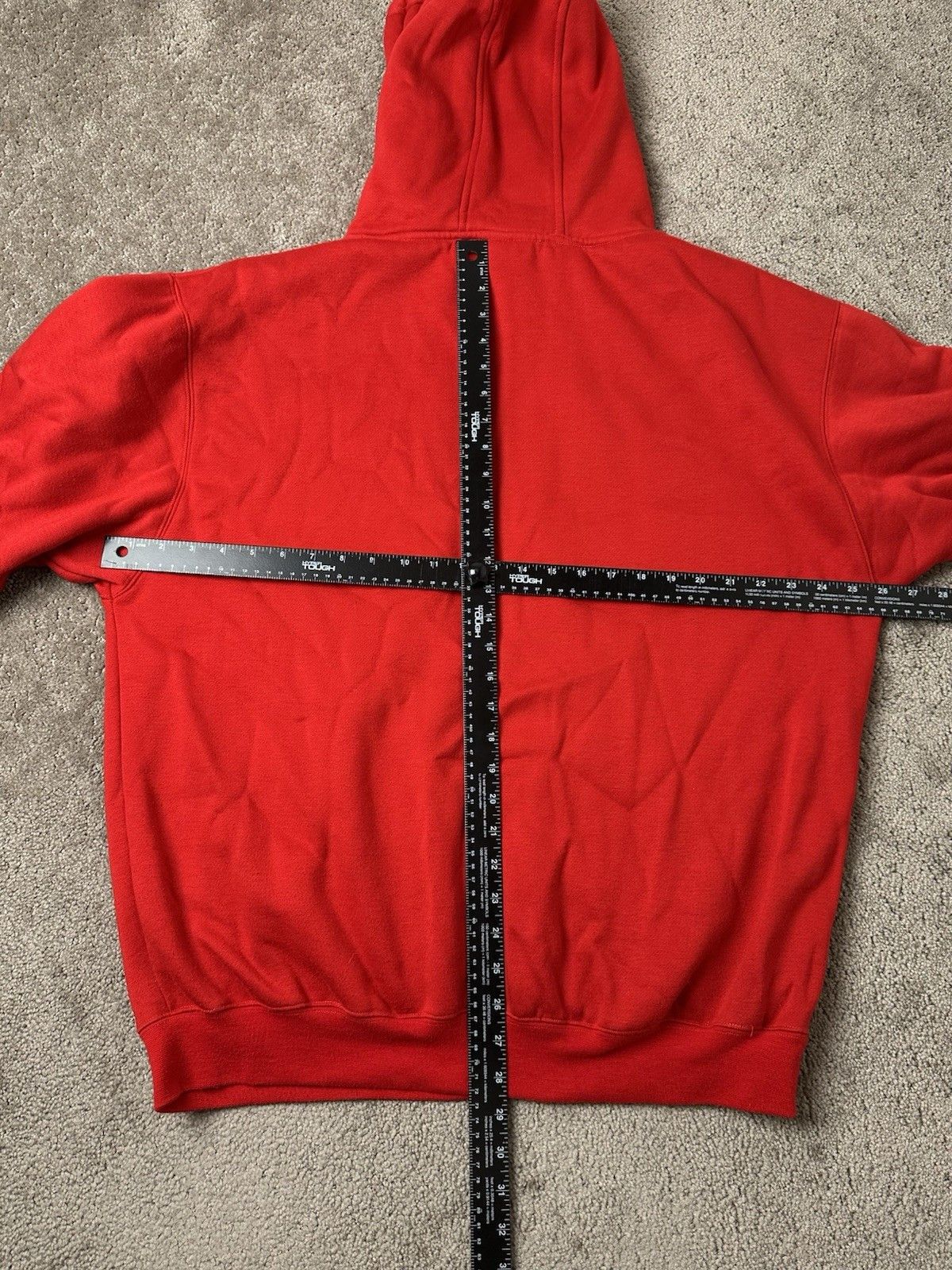 Other Vintage Mens Red Hoodie 90s DARLAND Skateboard Y2K, Size XL Size US XL / EU 56 / 4 - 7 Thumbnail