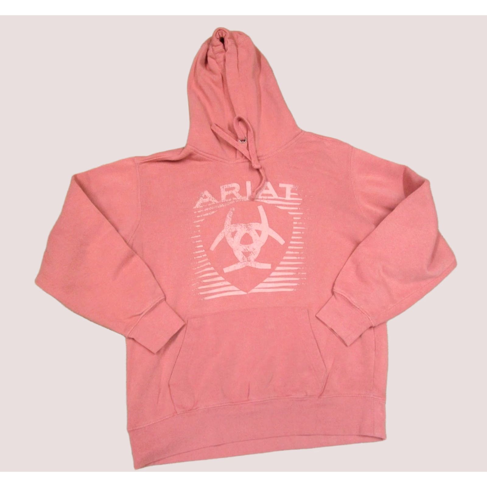 Ariat Ariat Hoodie Women Small Pink Western Kangaroo Pocket Sweatshirt Pullover Rodeo Size S / US 4 / IT 40 - 1 Thumbnail