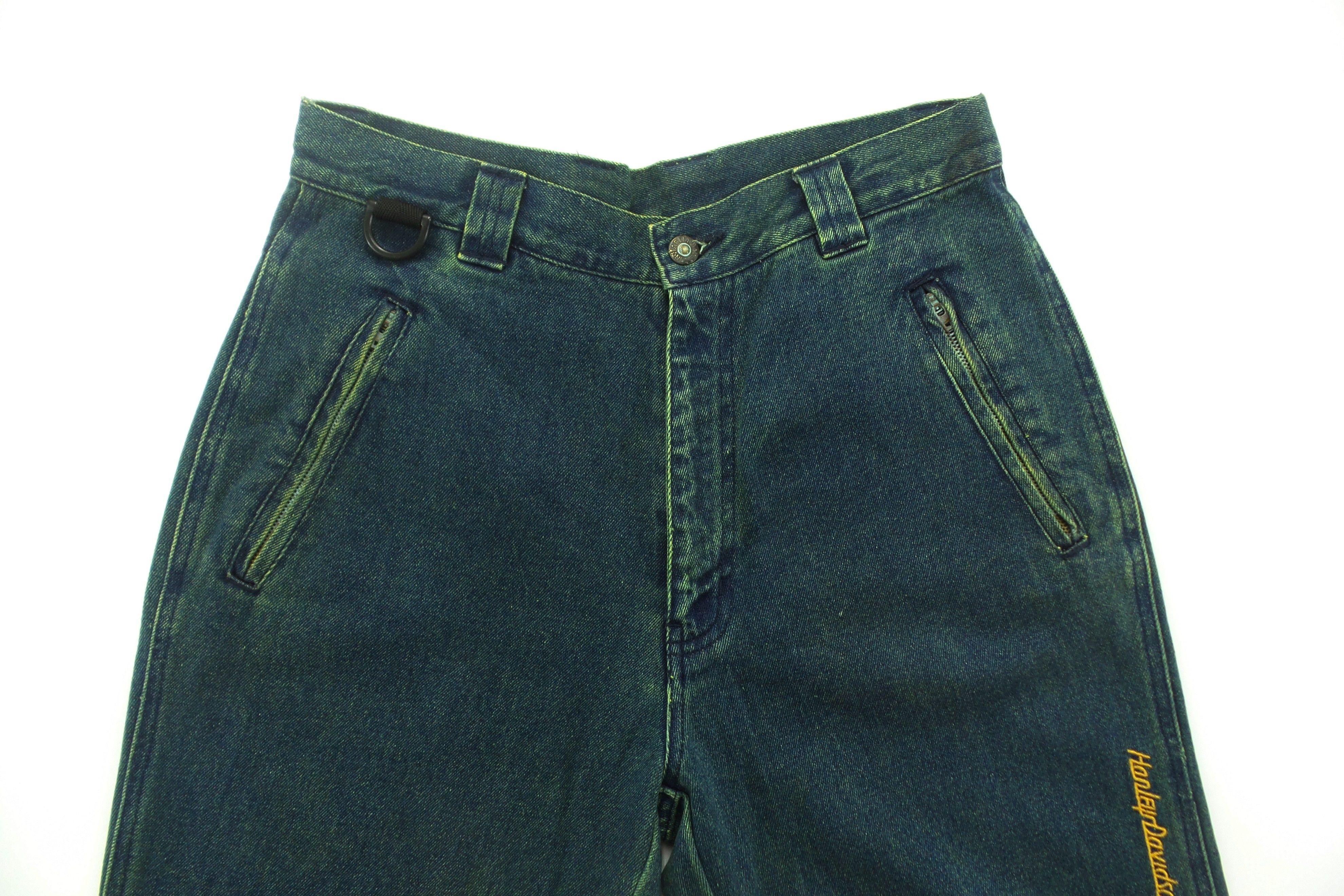 Harley Davidson Harley Davidson Biker Jeans W30xL45 Size US 30 / EU 46 - 2 Thumbnail