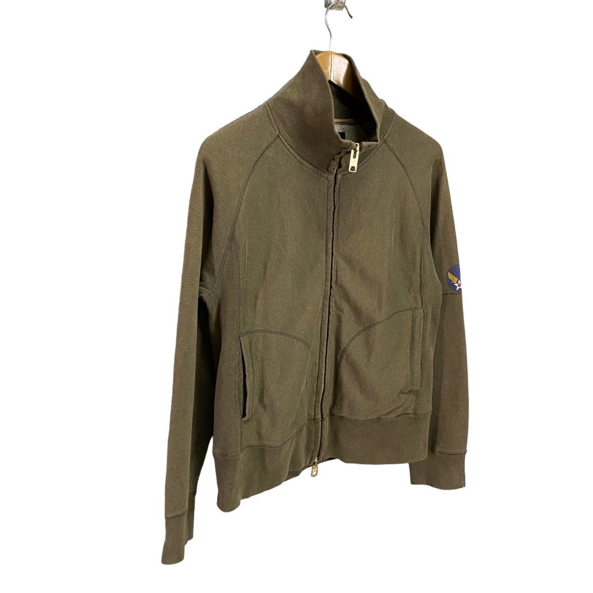 Schott Schott US Airforce style zipper sweater Size US M / EU 48-50 / 2 - 2 Thumbnail