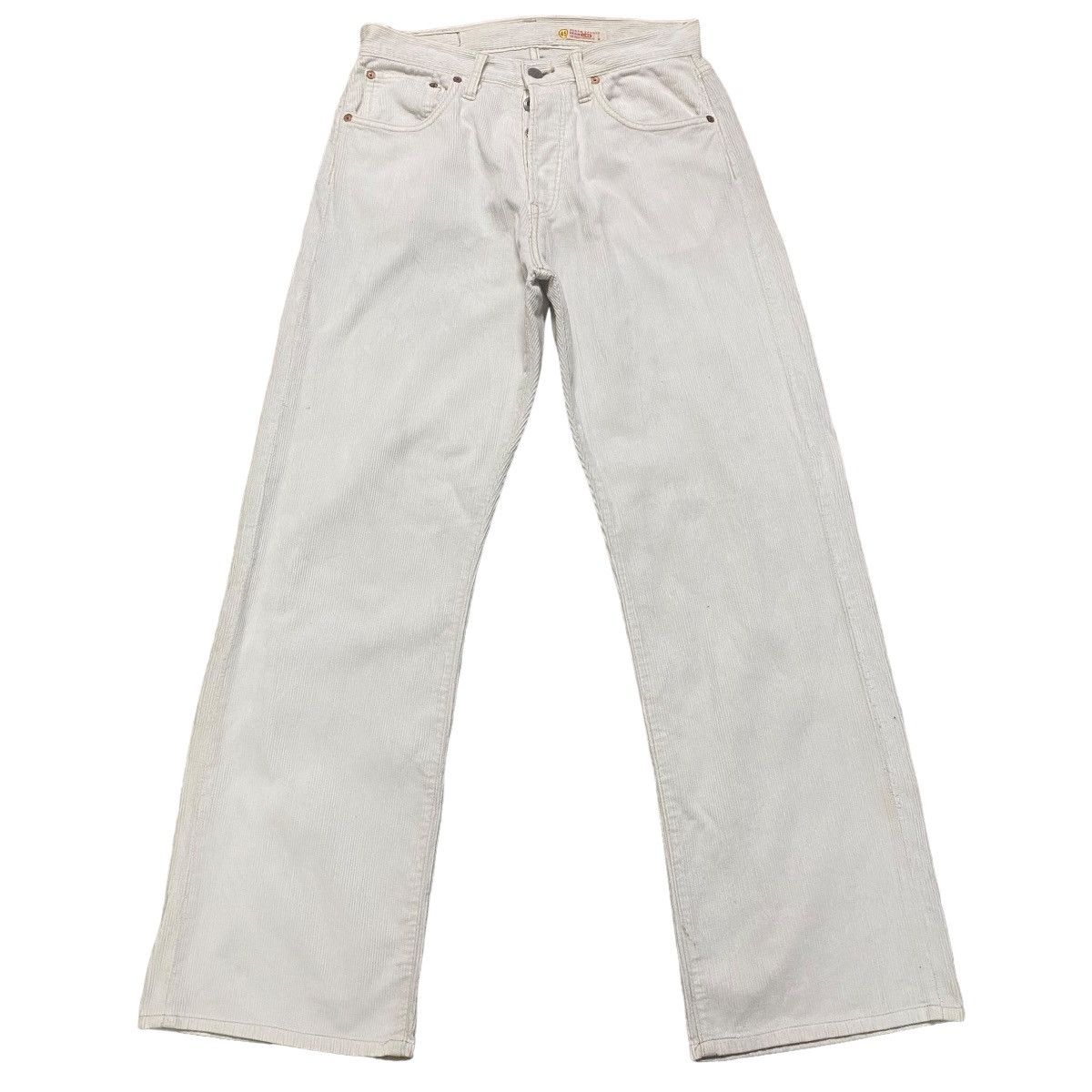 45rpm Vintage 45rpm White Corduroy Pants Size US 29 - 3 Thumbnail