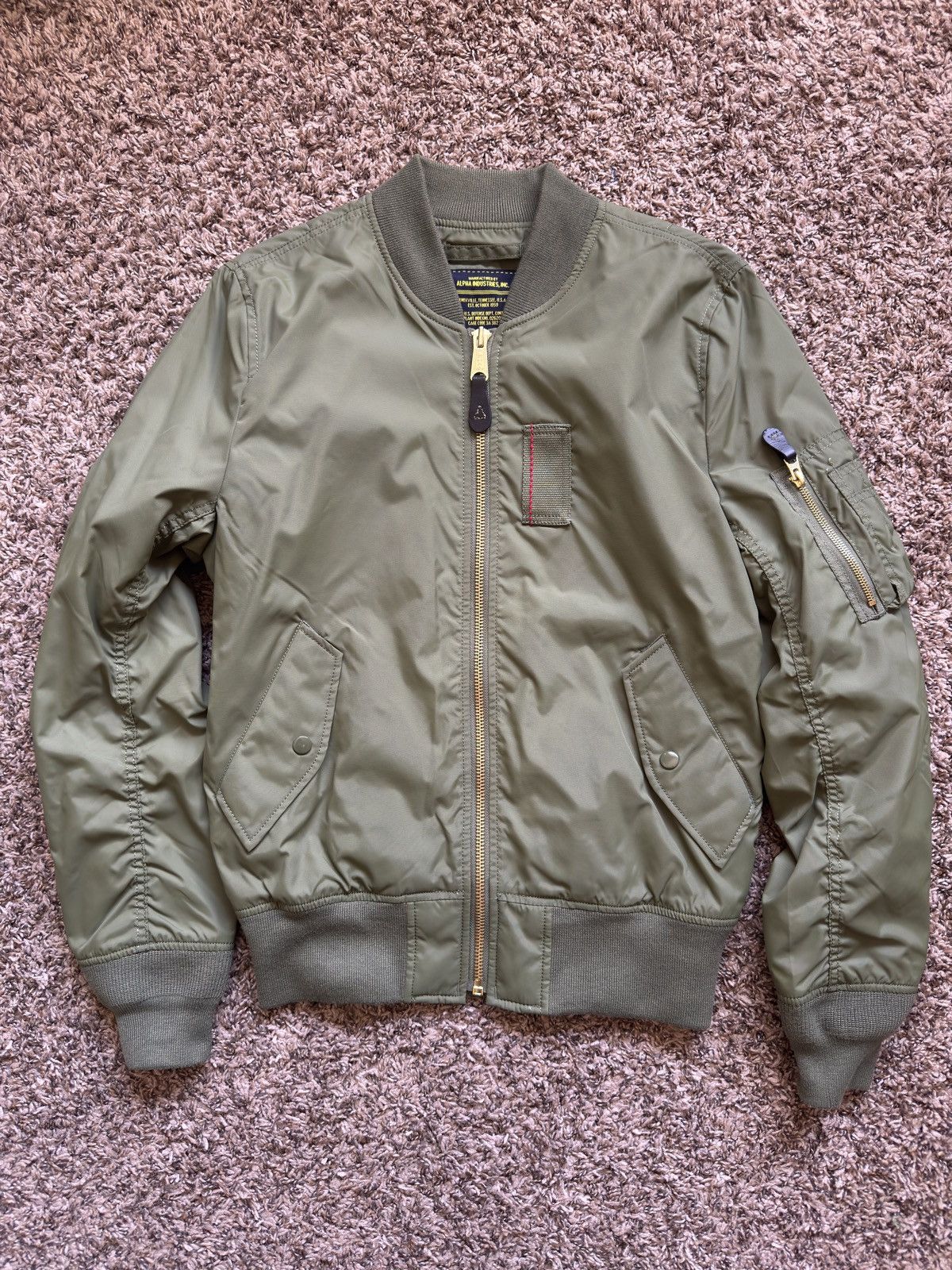 Alpha Industries Alpha Industries MA-1 Skymaster Sage Size US S / EU 44-46 / 1 - 1 Thumbnail