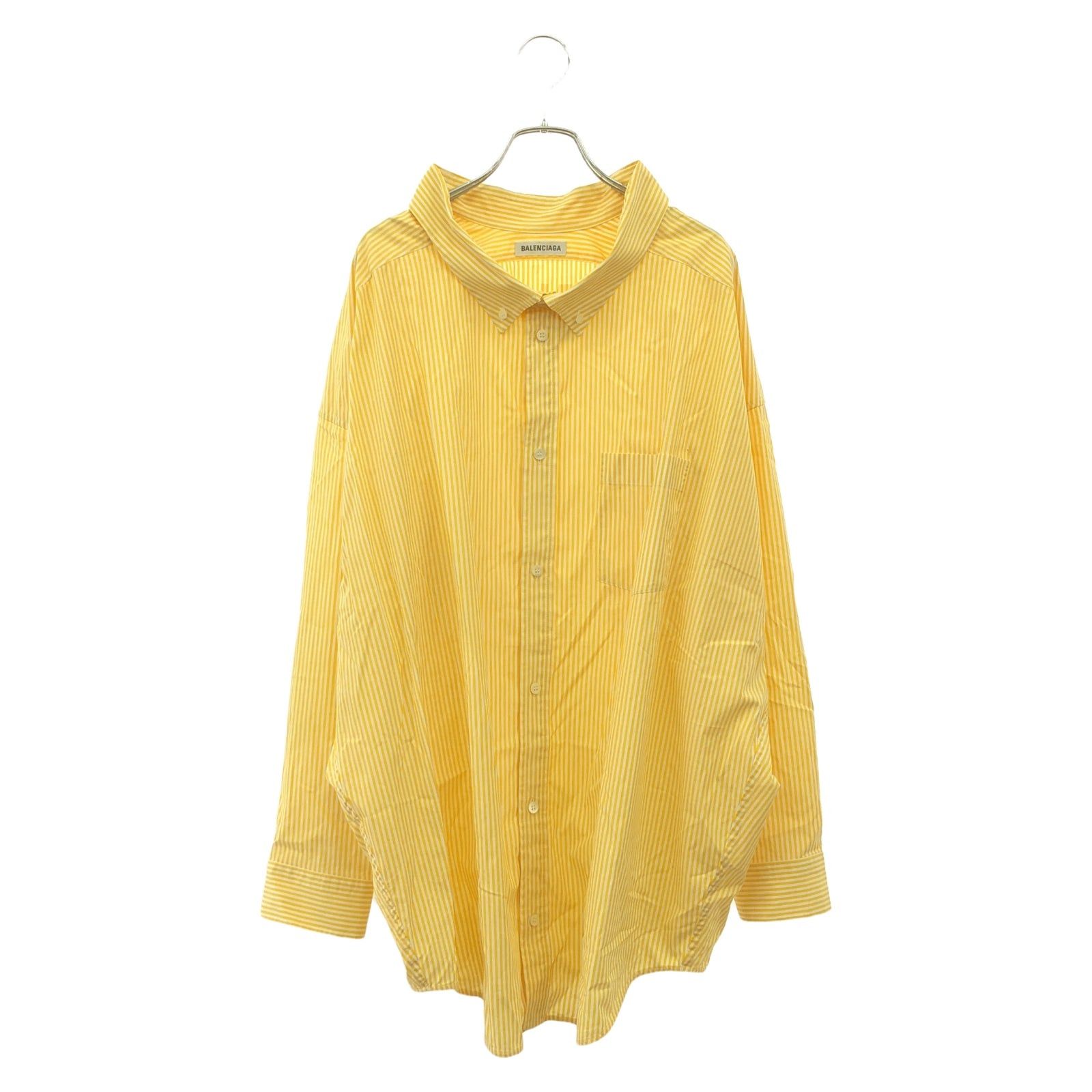 Balenciaga Balenciaga Cocoon Swing Shirt Cotton Yellow Size ONE SIZE - 1 Thumbnail