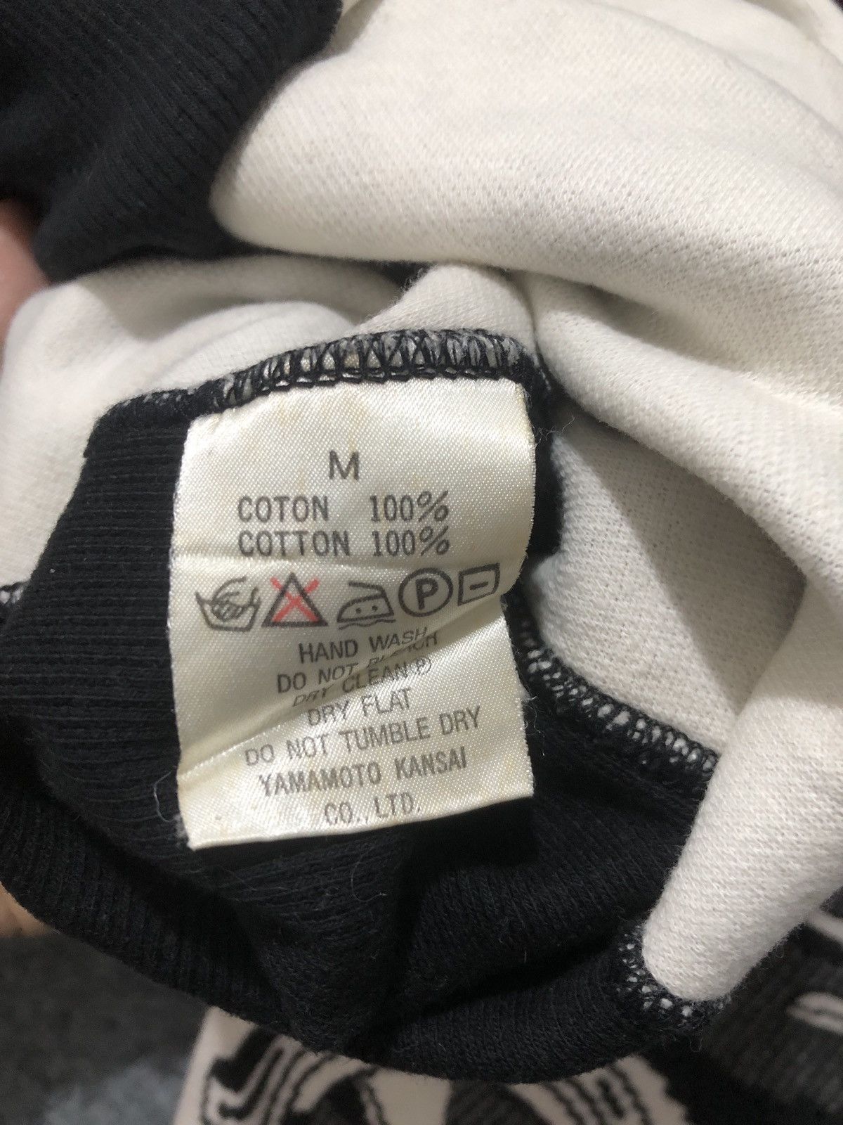 Kansai Yamamoto Vintage Kansai Yamamoto Sweatshirt Size M / US 6-8 / IT 42-44 - 6 Thumbnail